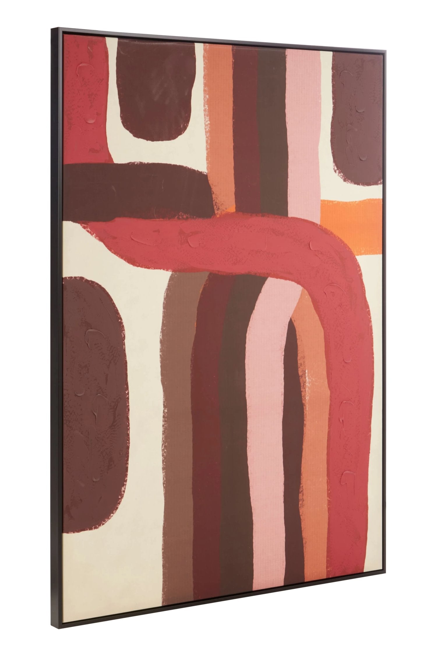 Galleria Multicoloured Abstract Brushstroke Design Wall Art