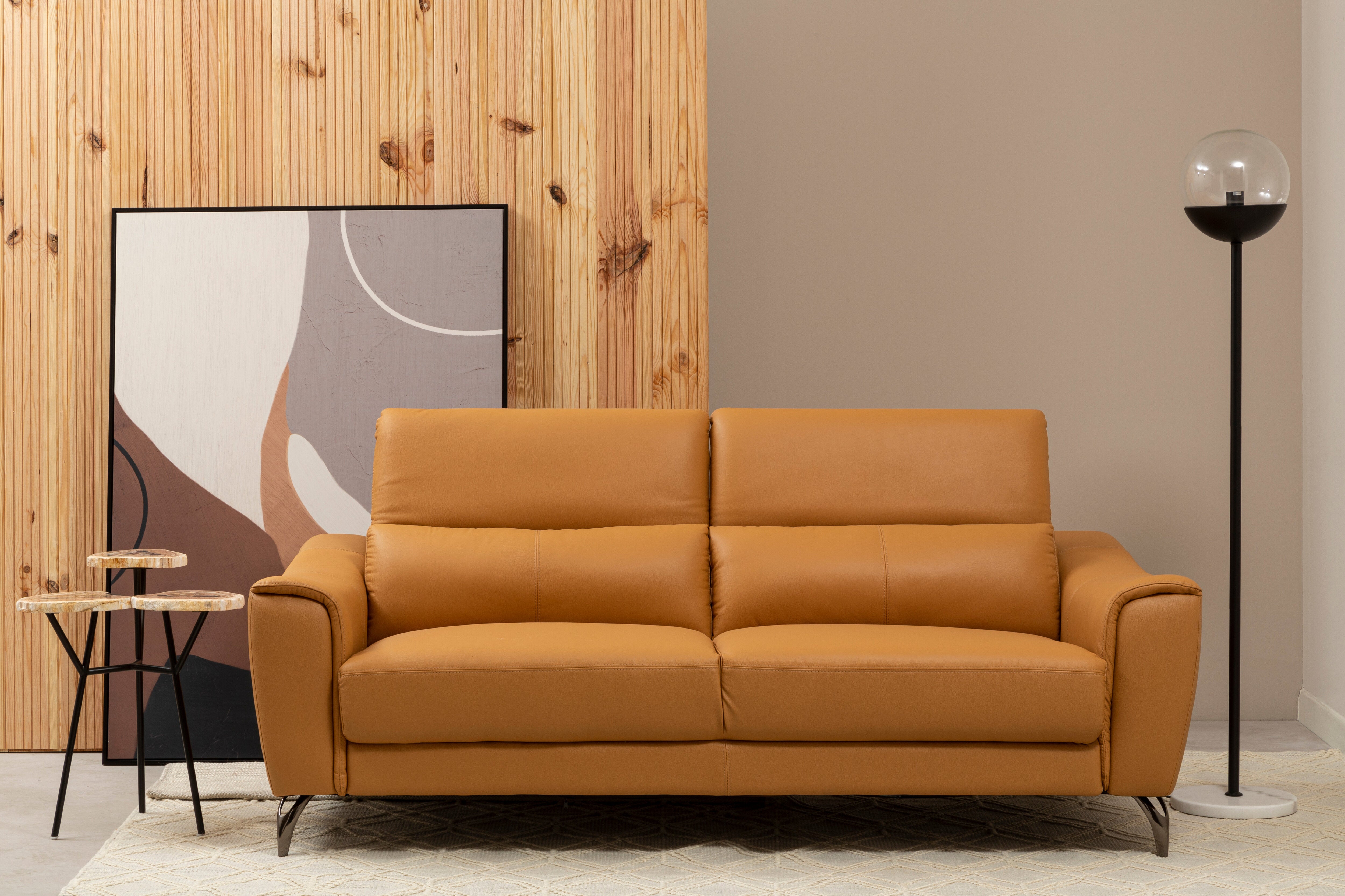 Noah Neutral Abstract Canvas Wall Art