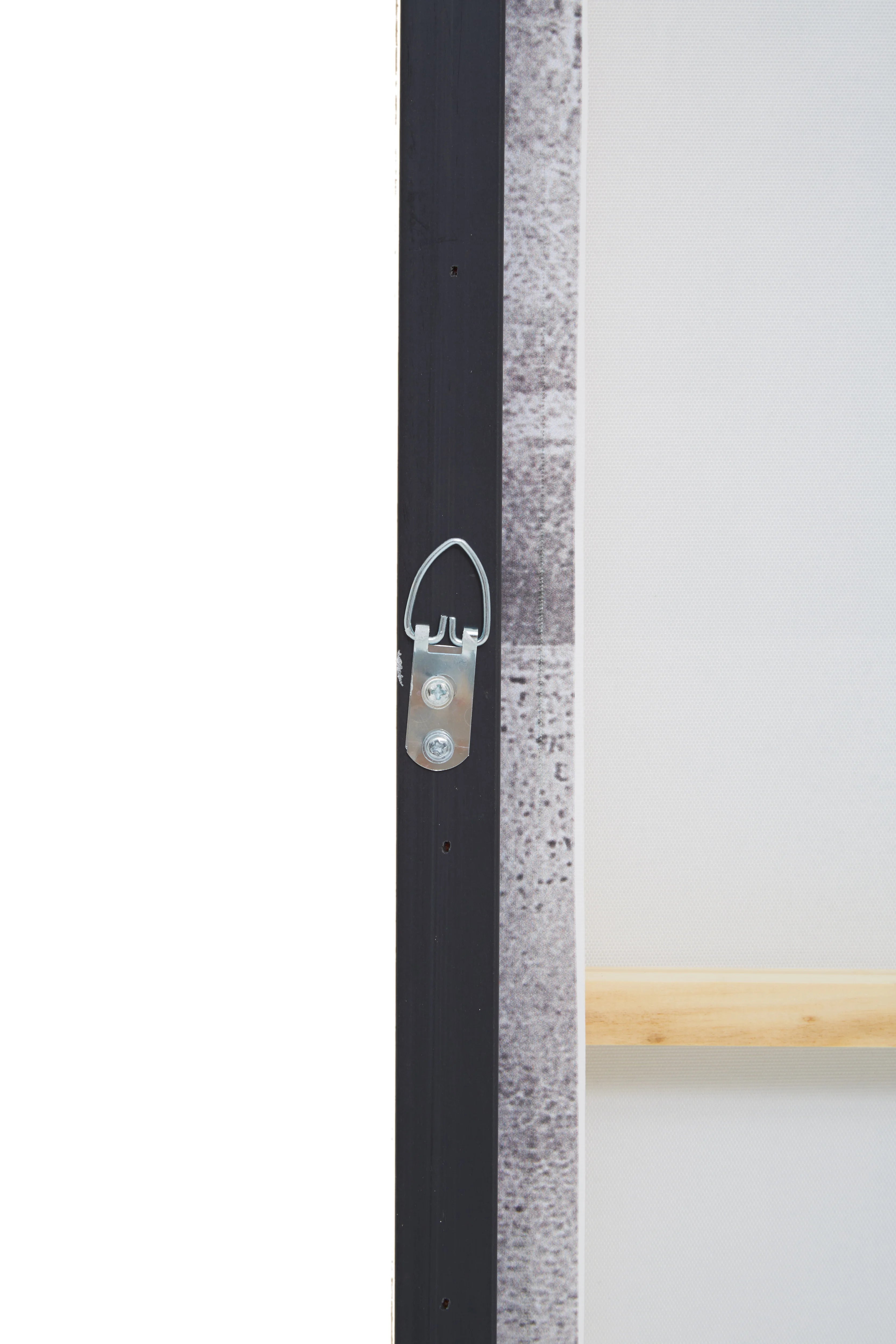 Noah Grey Oil Paint Framed Wall Art