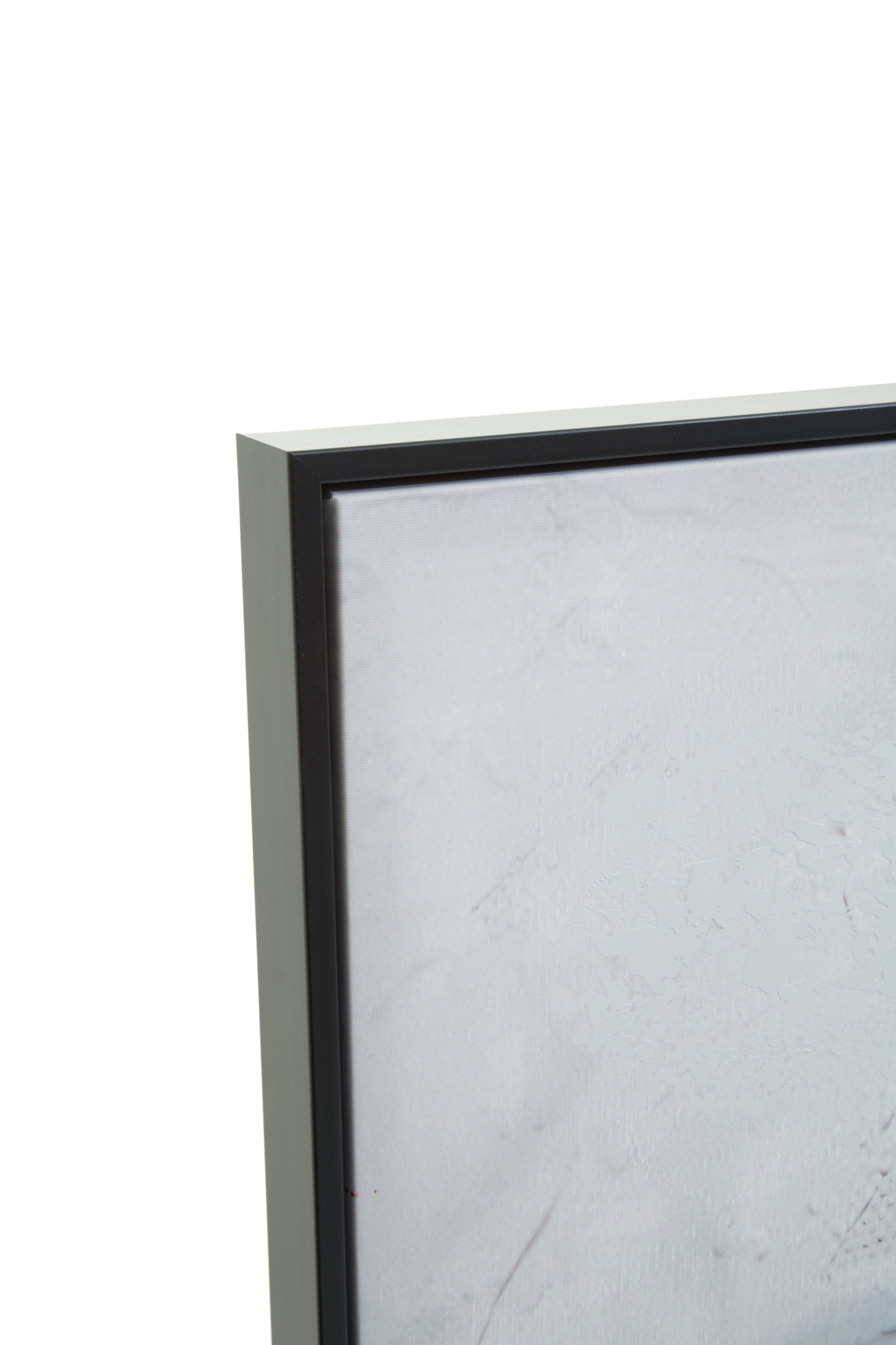 Noah Grey Oil Paint & Gold Foil Wall Art