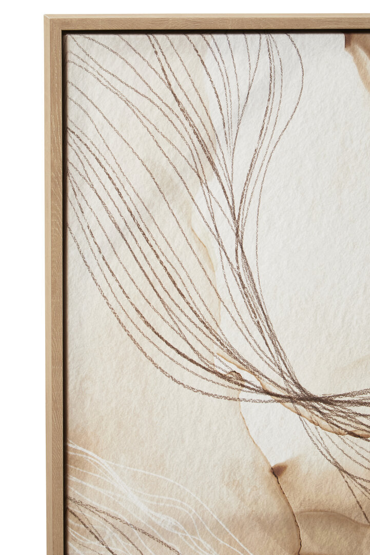 Noah Set of 2 Natural Abstract Wall Art