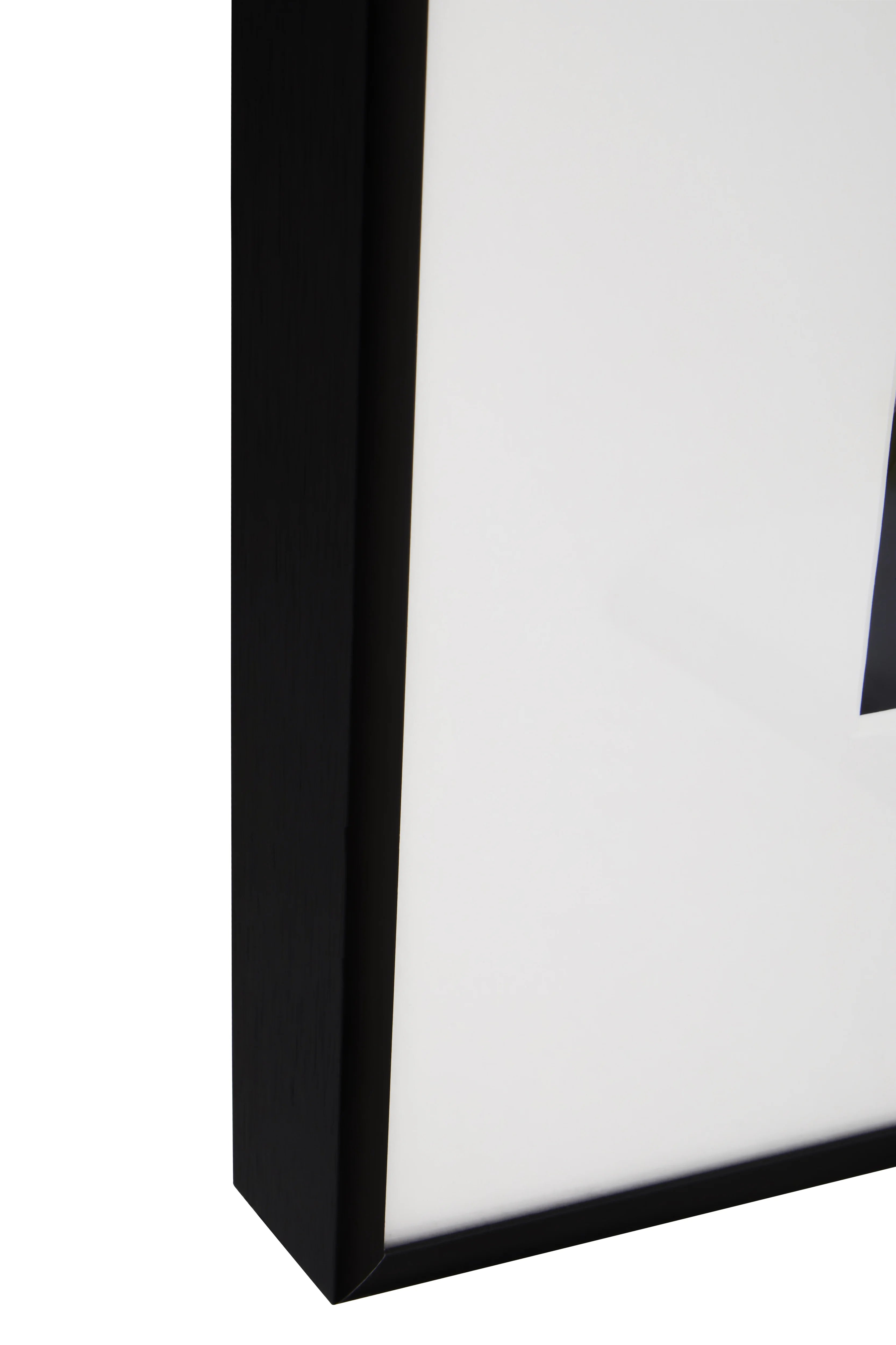 Rico Monochrome 3D Concentric Shapes Framed Wall Art