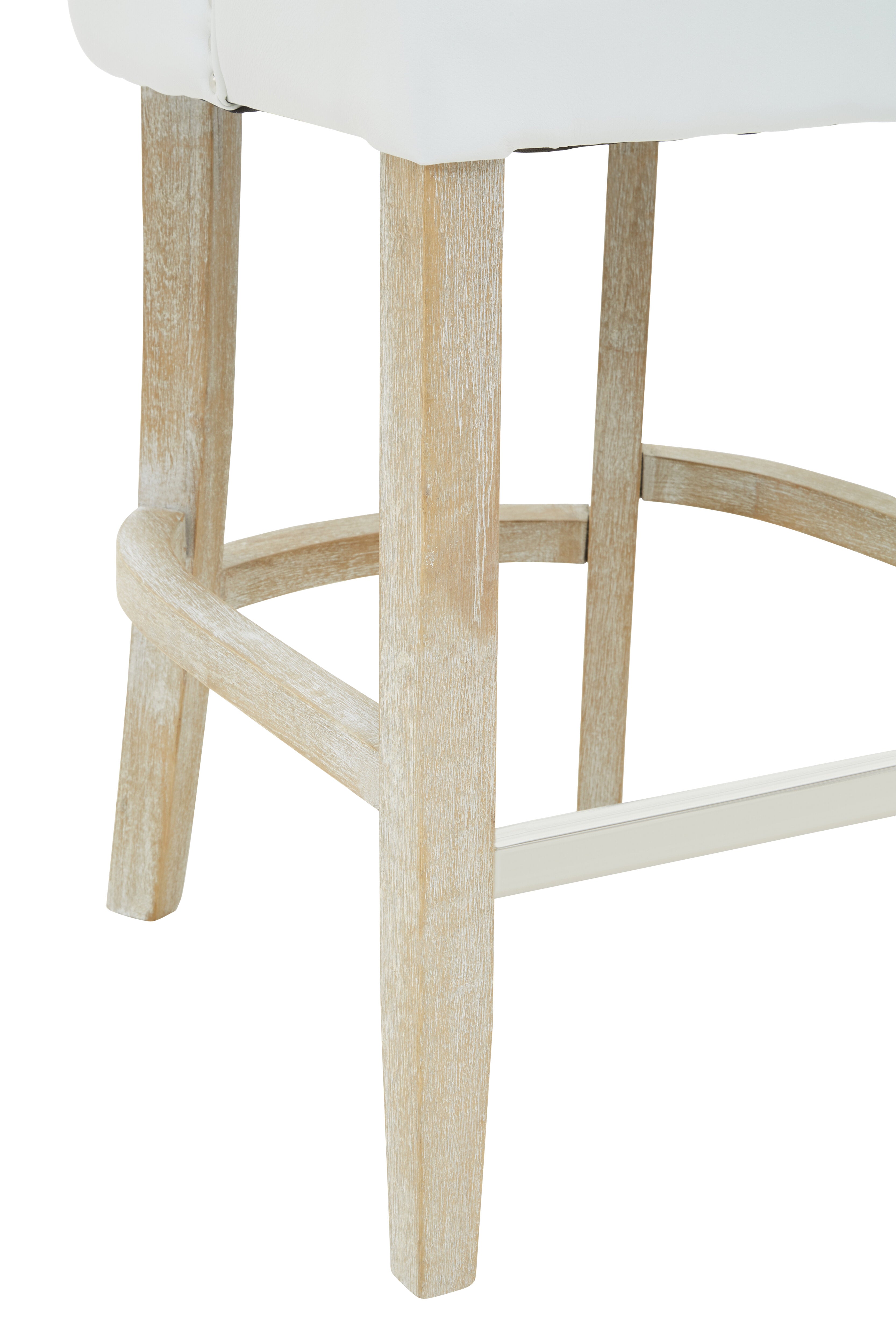 Candace Townhouse Ivory Bar Stool