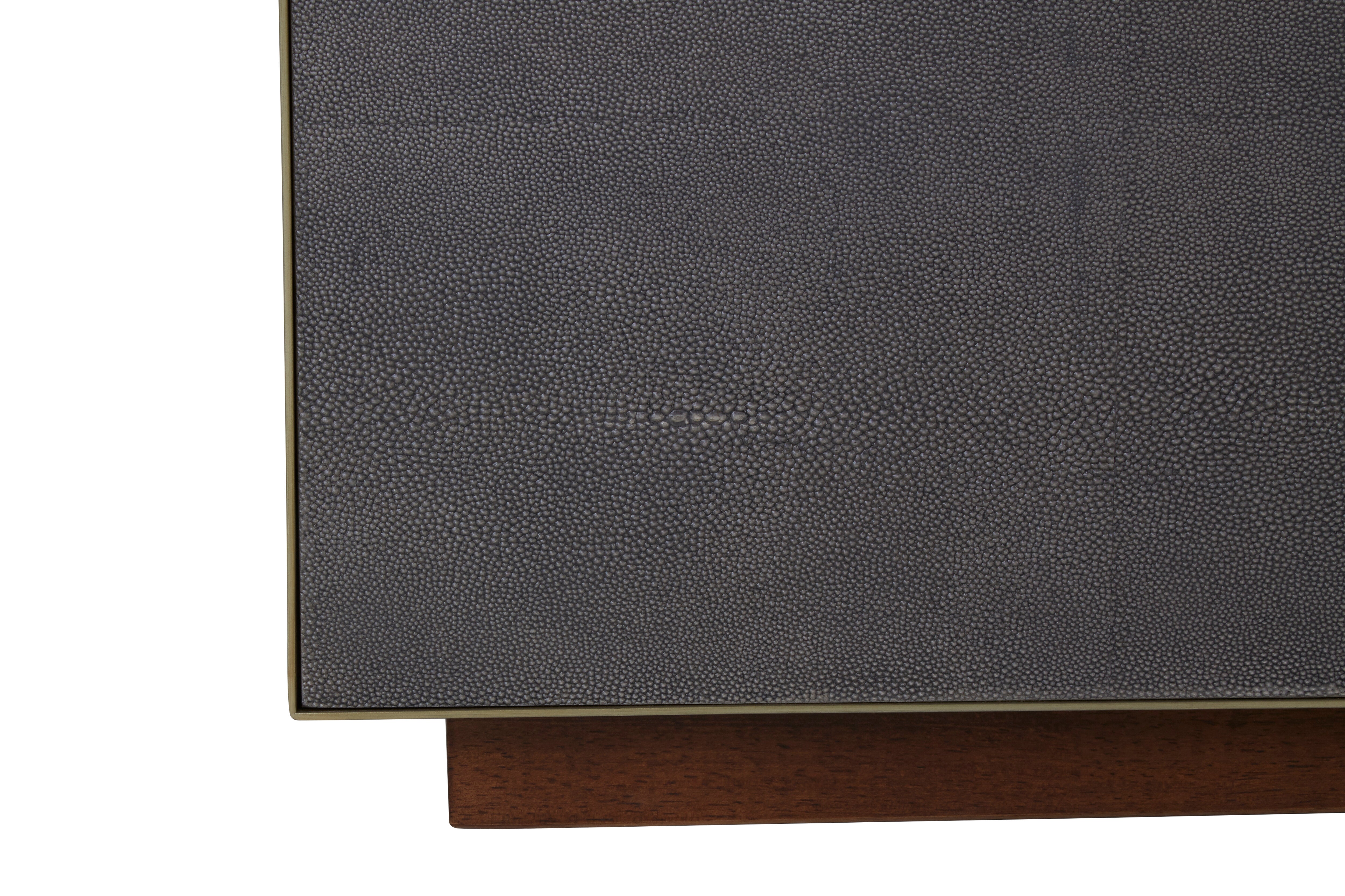 Lorna Grey Shagreen TV Unit