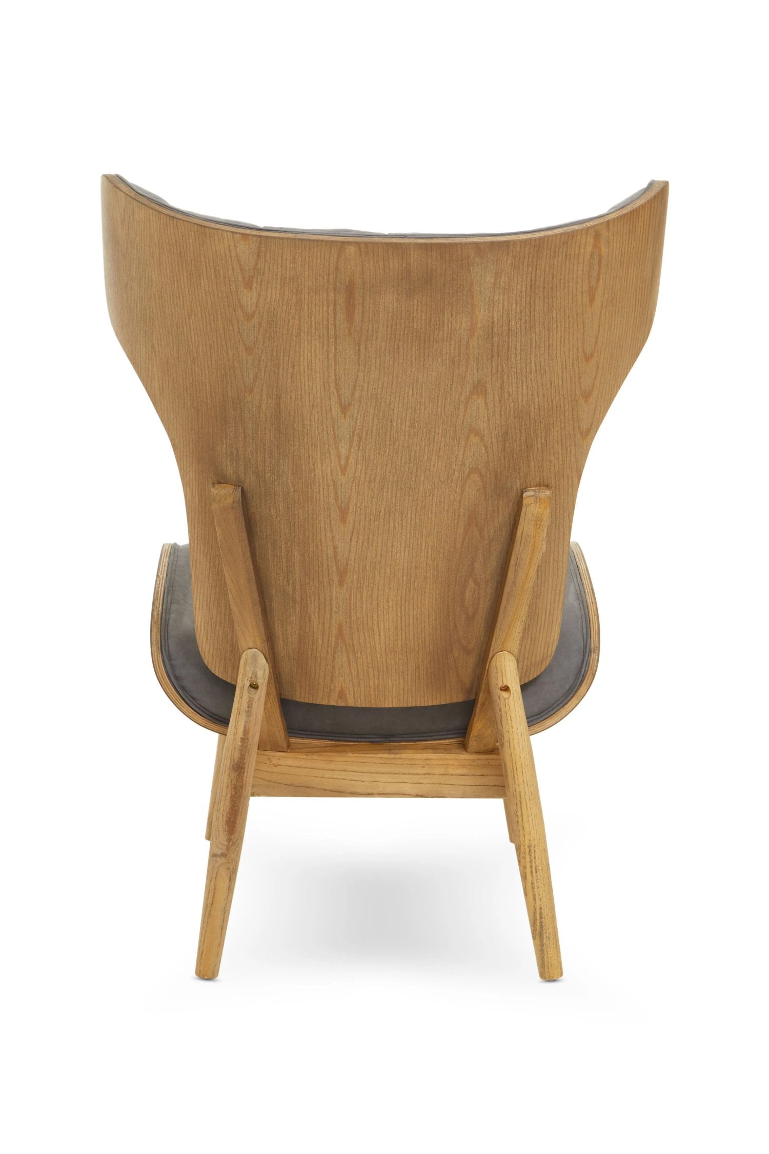 Windsor Dark Grey Velvet Wingback Chair
