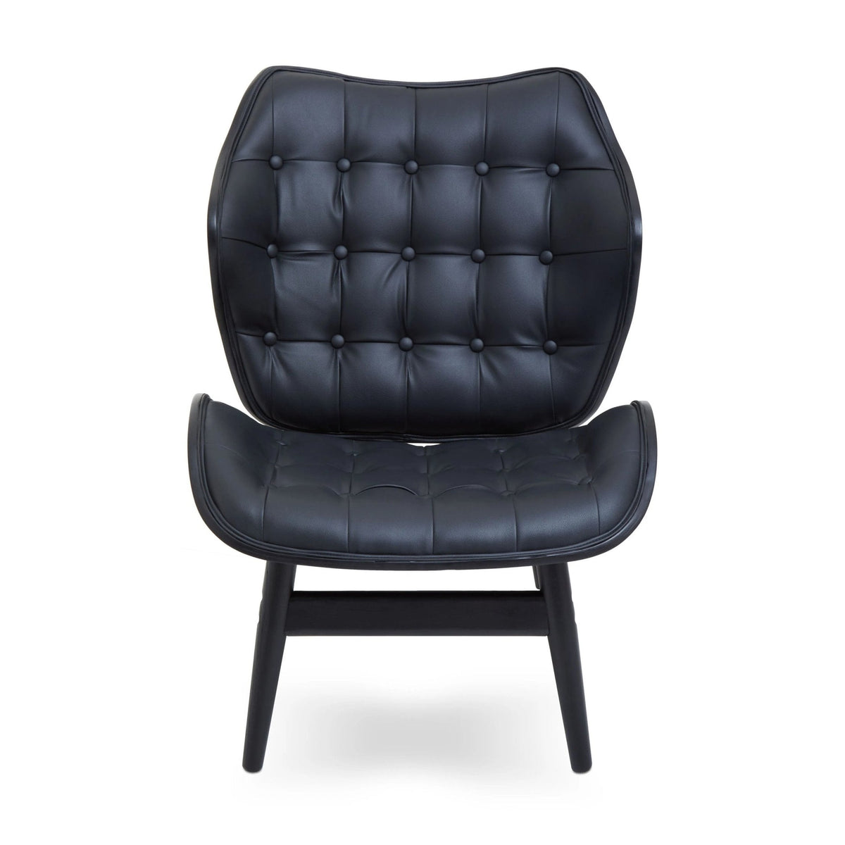 Windsor Black Leather Effect Chair