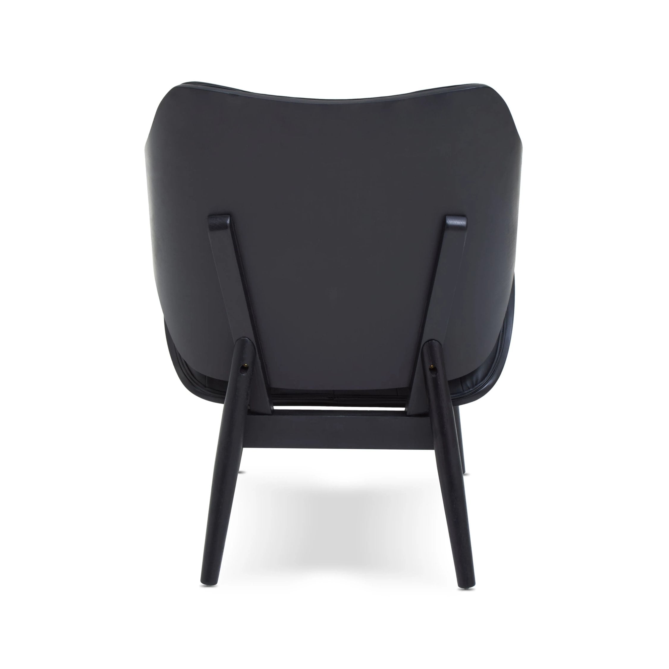 Windsor Black Leather Effect Chair
