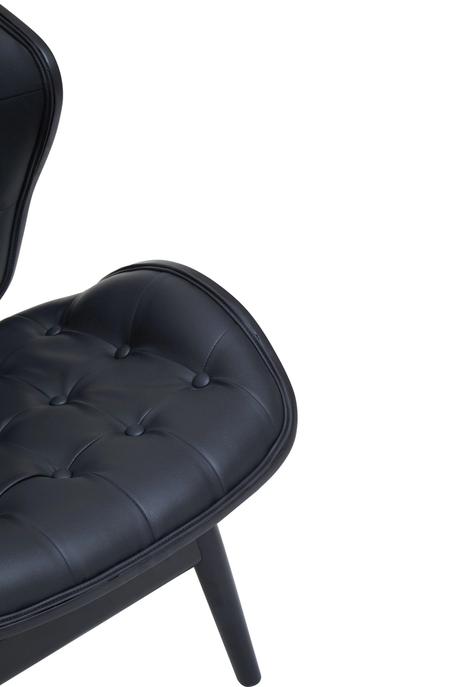 Windsor Black Leather Effect Chair