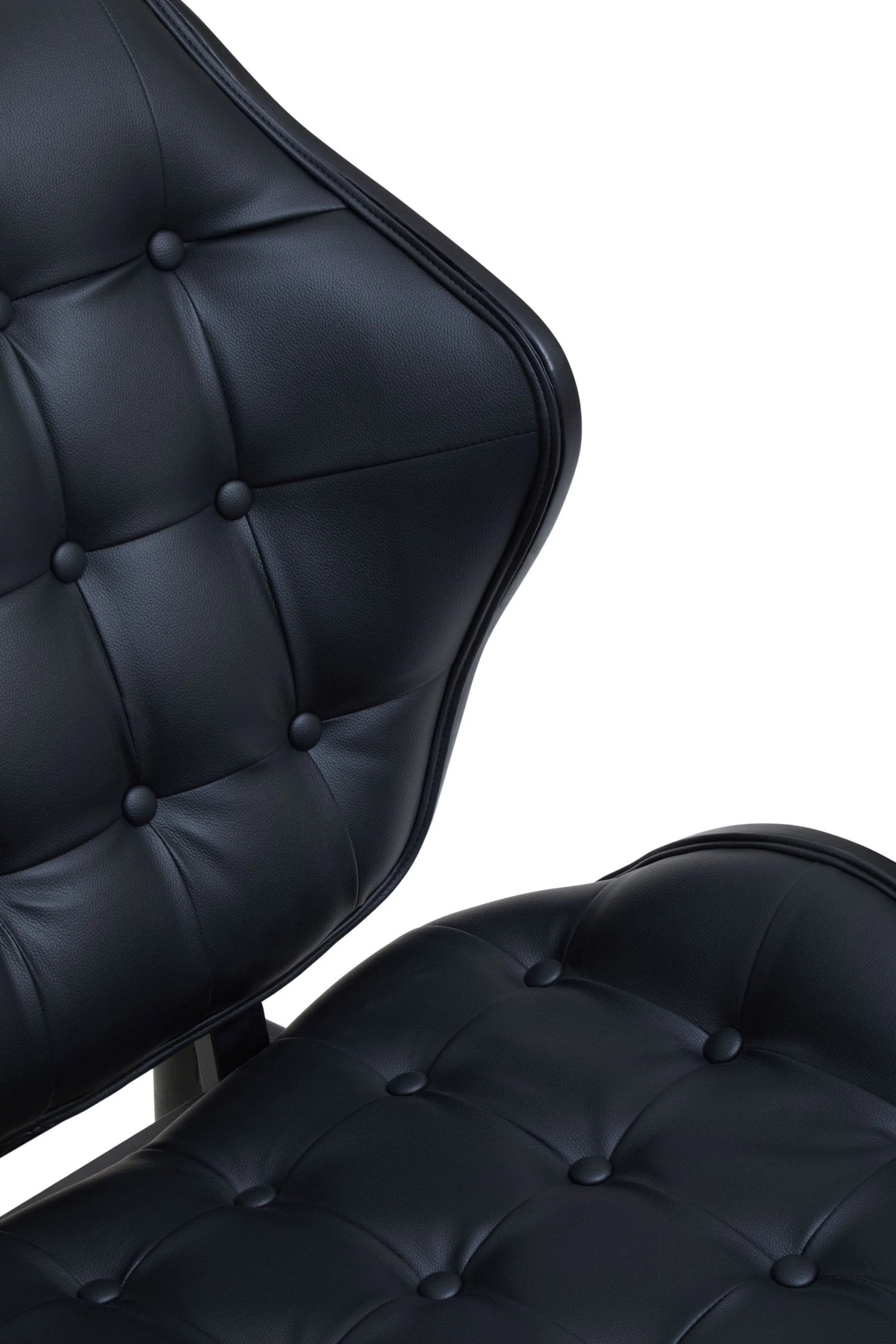 Windsor Black Leather Effect Chair