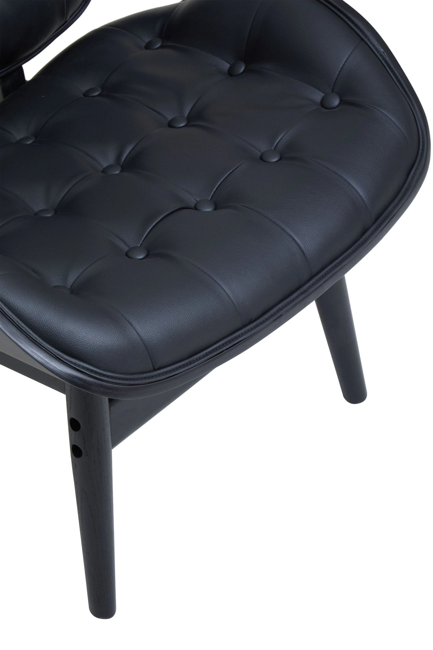 Windsor Black Leather Effect Chair