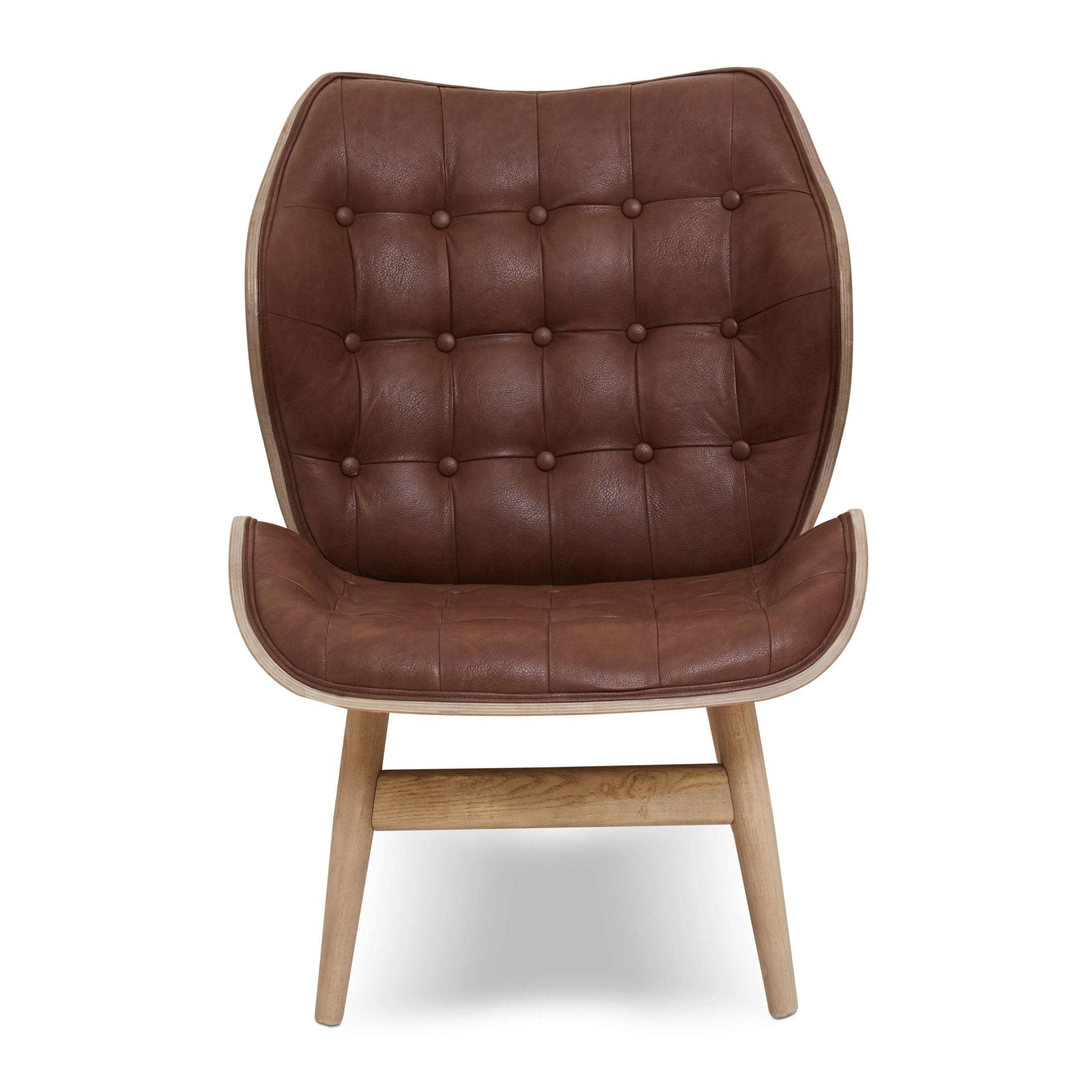 Windsor Brown Leather Effect Chair