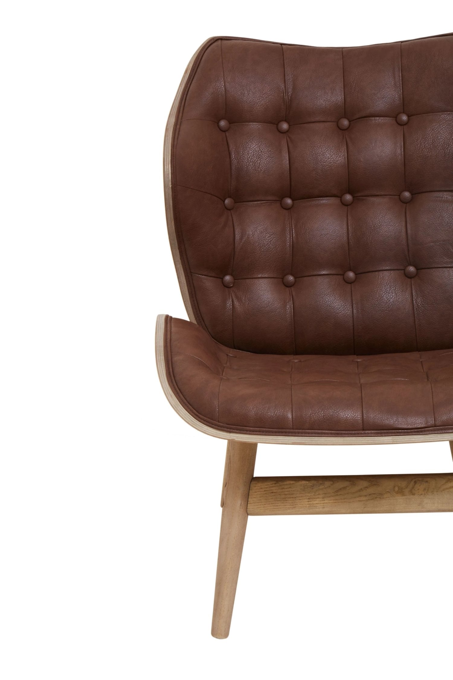 Windsor Brown Leather Effect Chair