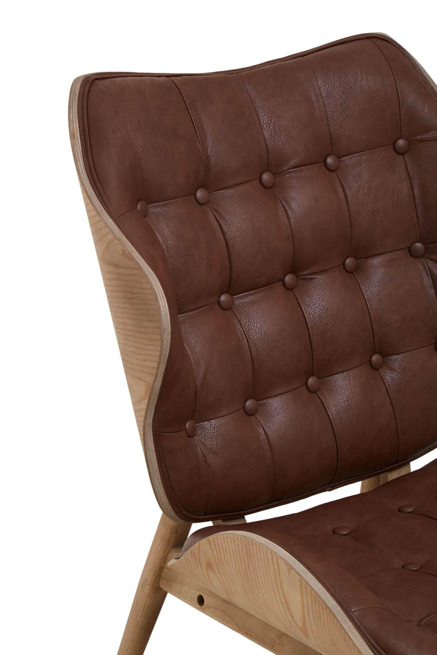 Windsor Brown Leather Effect Chair