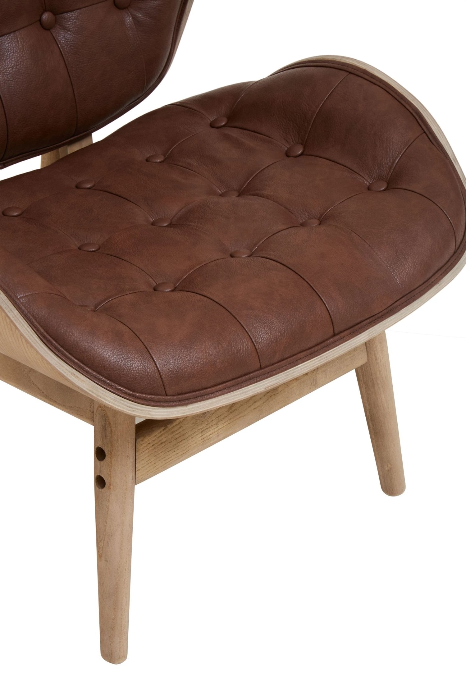 Windsor Brown Leather Effect Chair