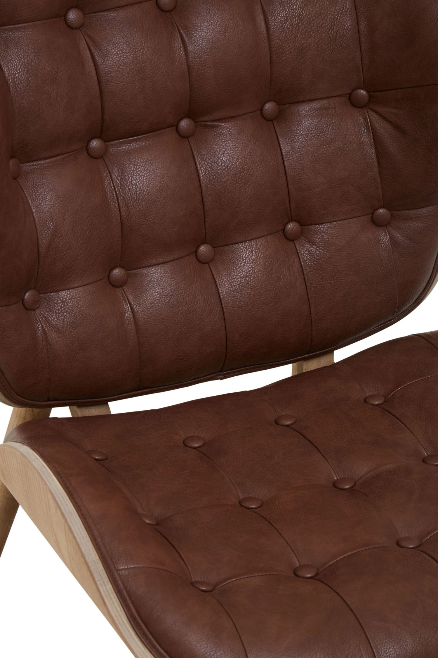 Windsor Brown Leather Effect Chair