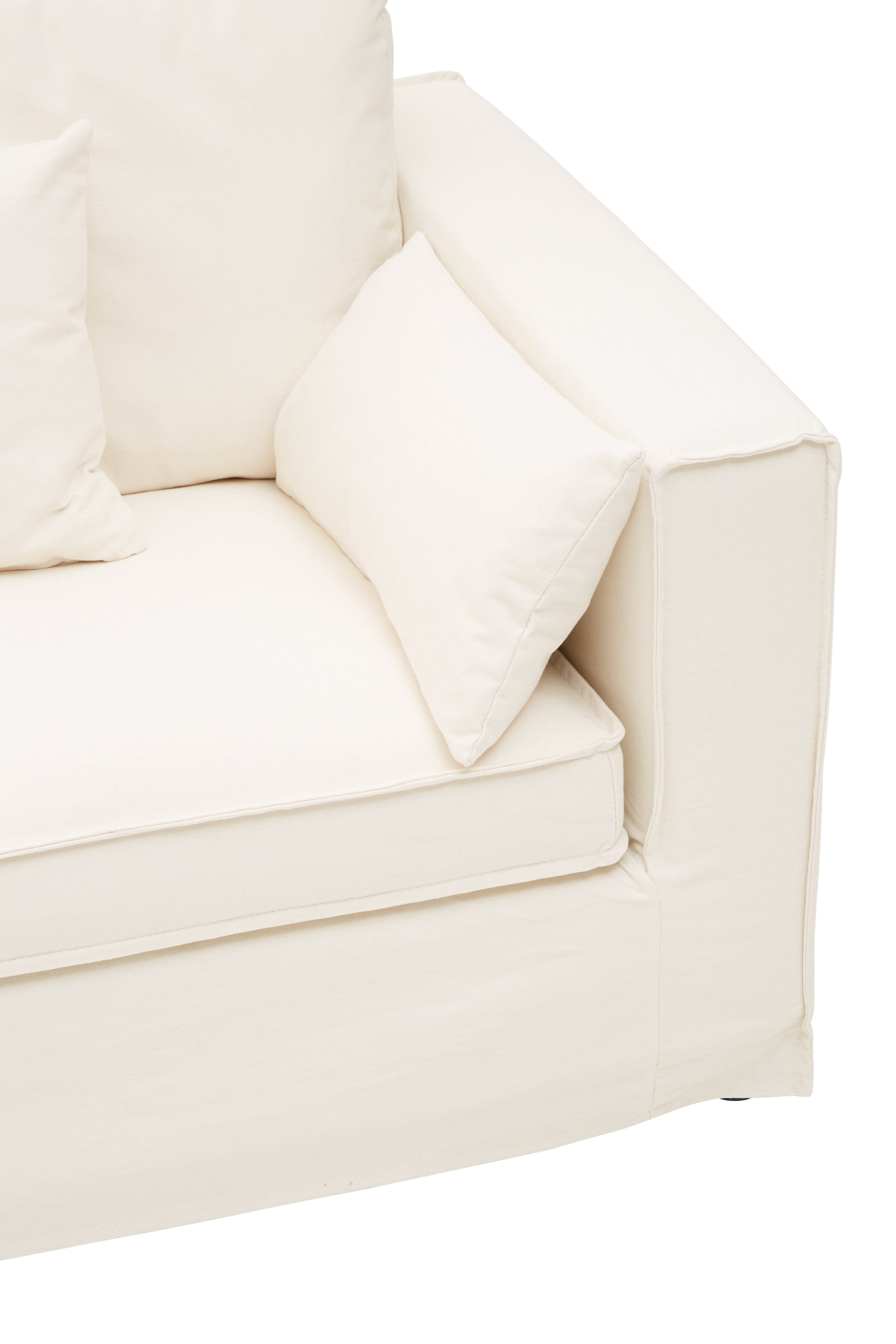 Arlo Cream Sofa | 3 Seater