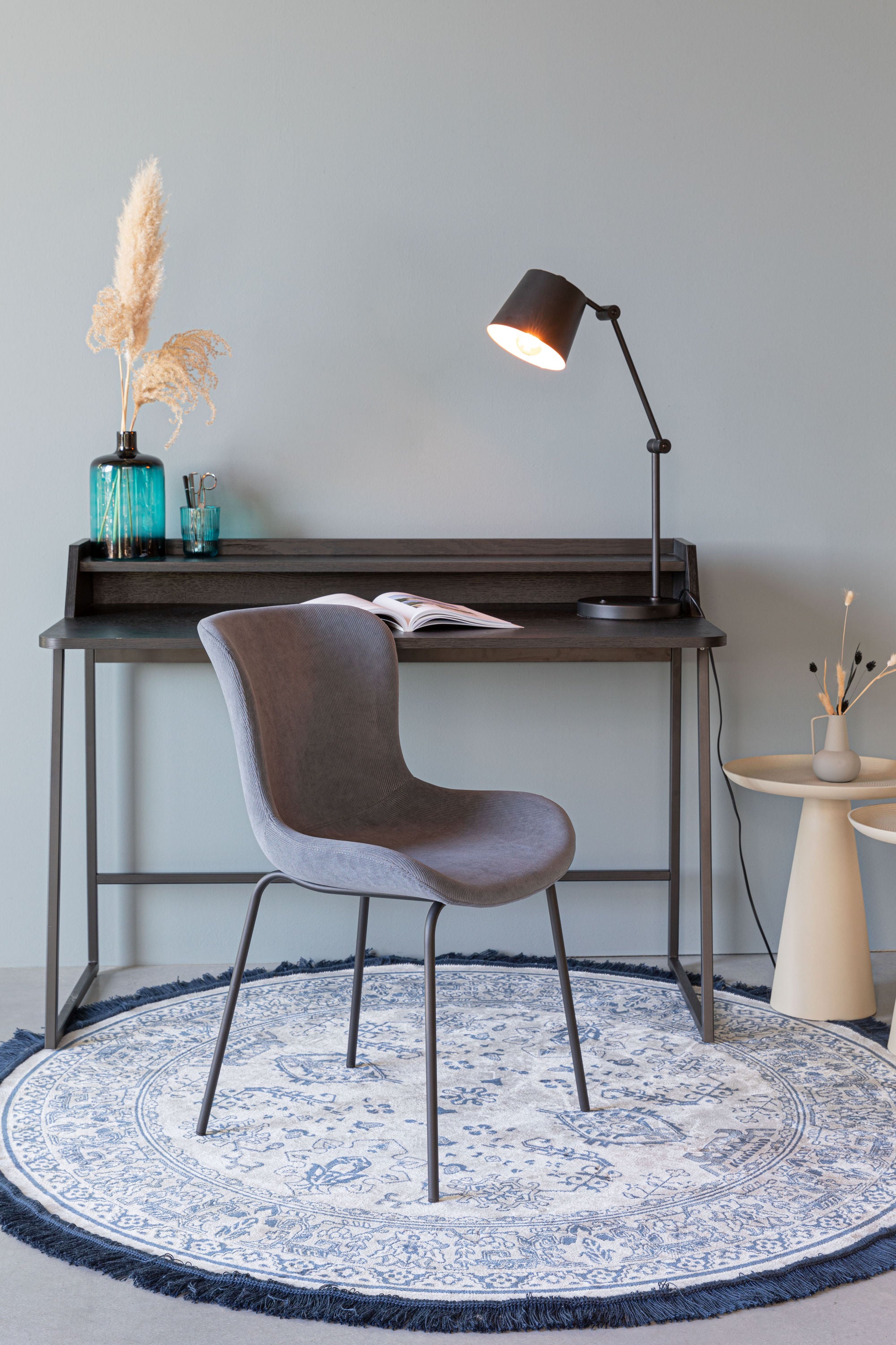 Giorgio Black Wood Desk