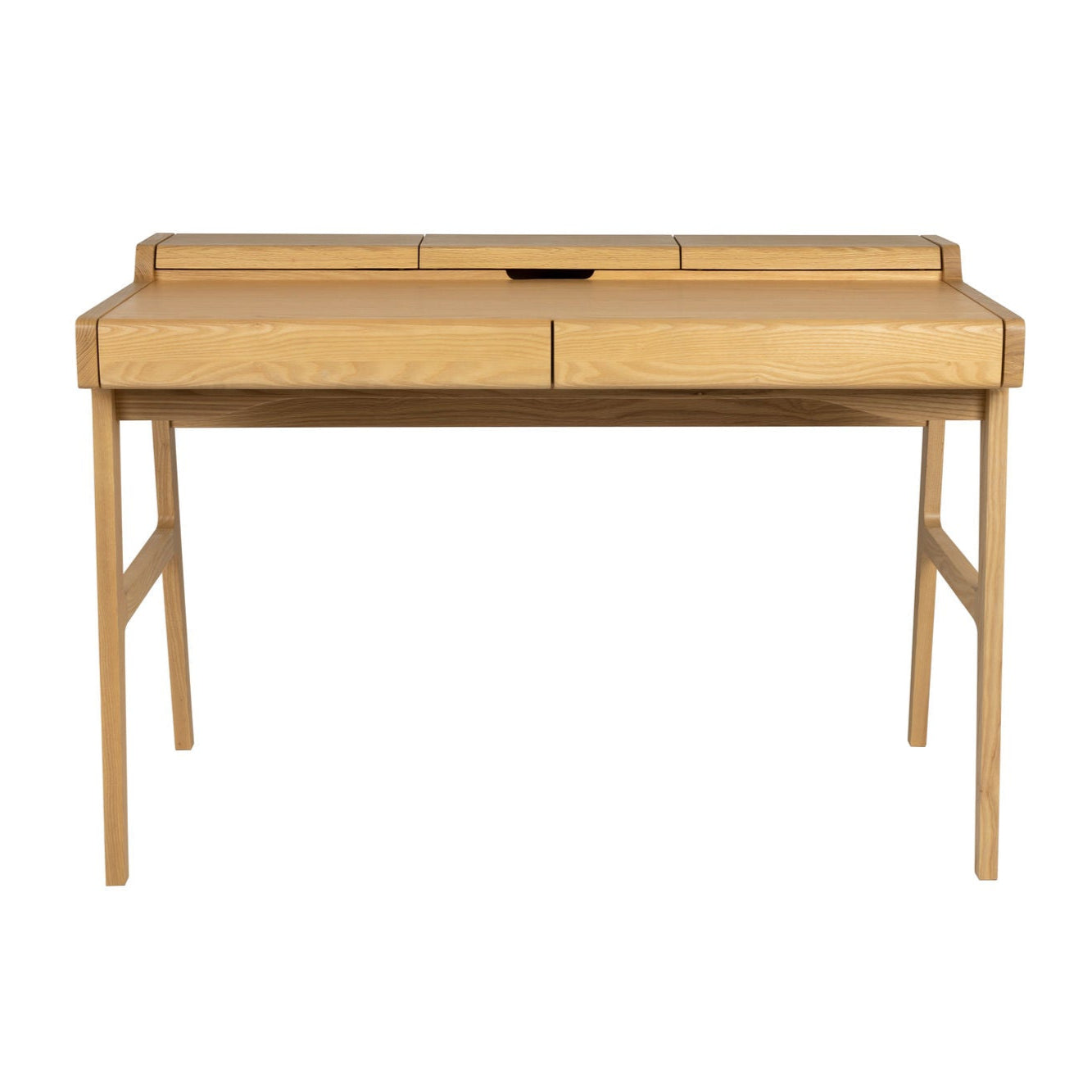 Zuiver Kaat Natural Oak Wood Desk Table