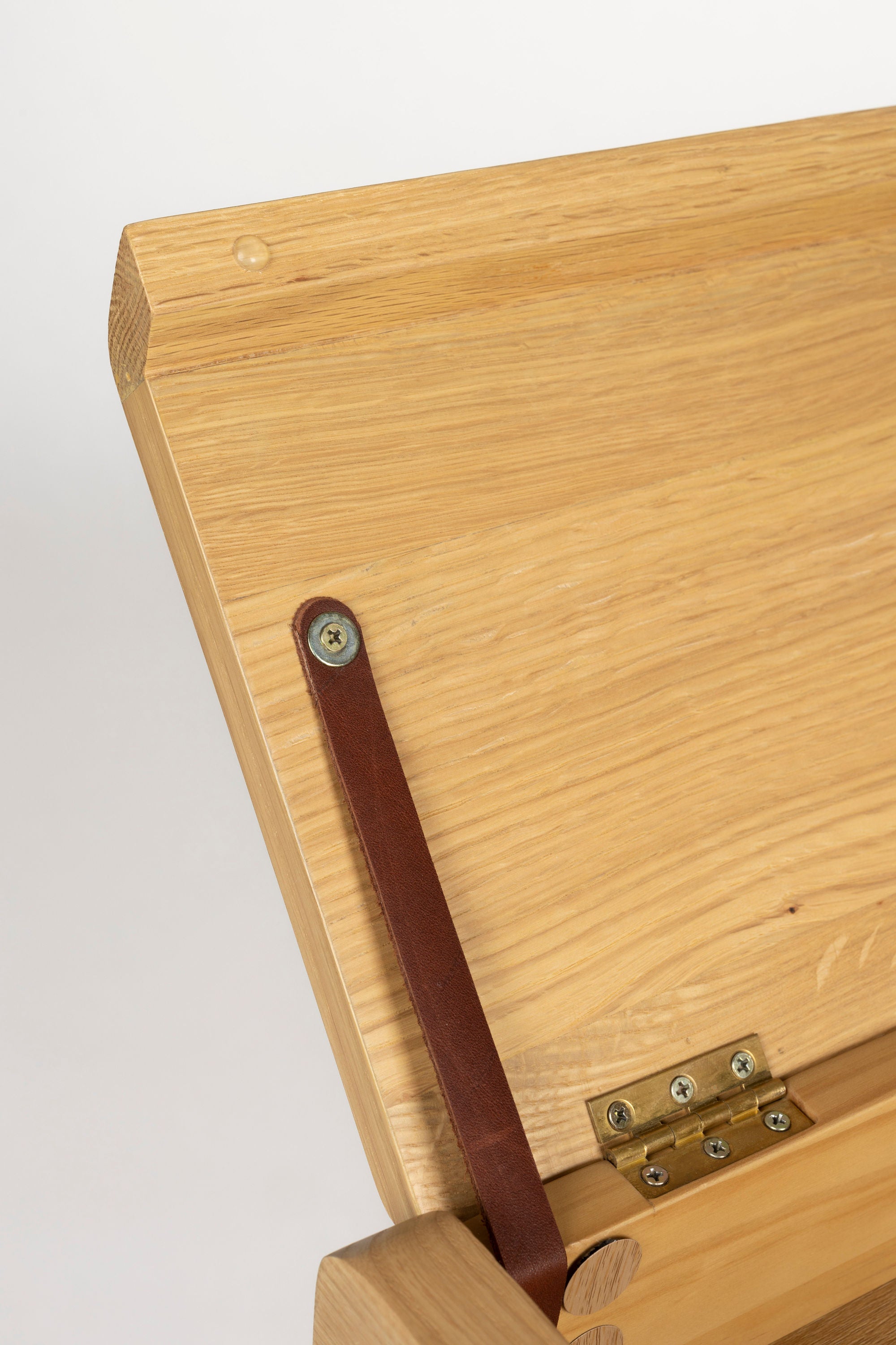 Zuiver Kaat Natural Oak Wood Desk Table