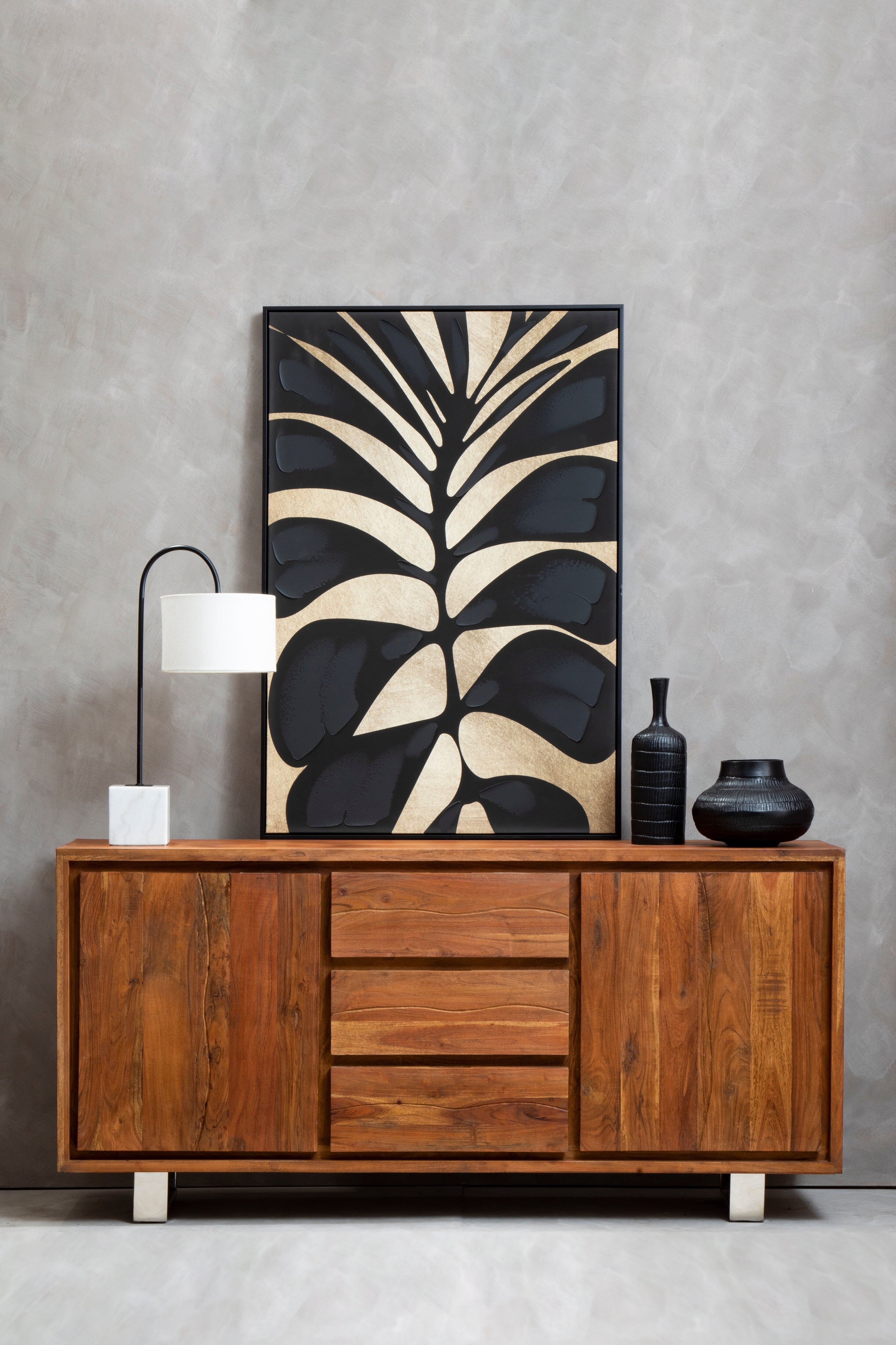 Dahlia Acacia Two Door Sideboard