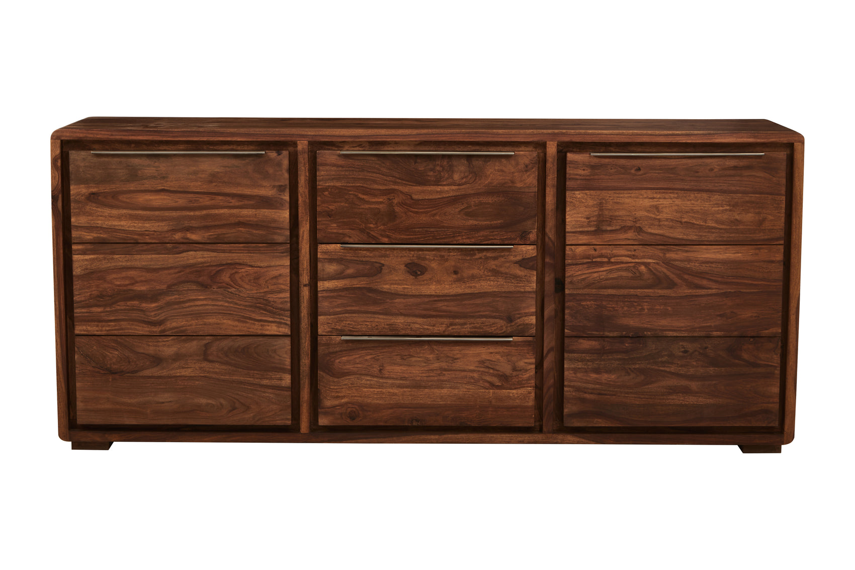 Indo Sheesham & Brown Acacia Wood Sideboard XL