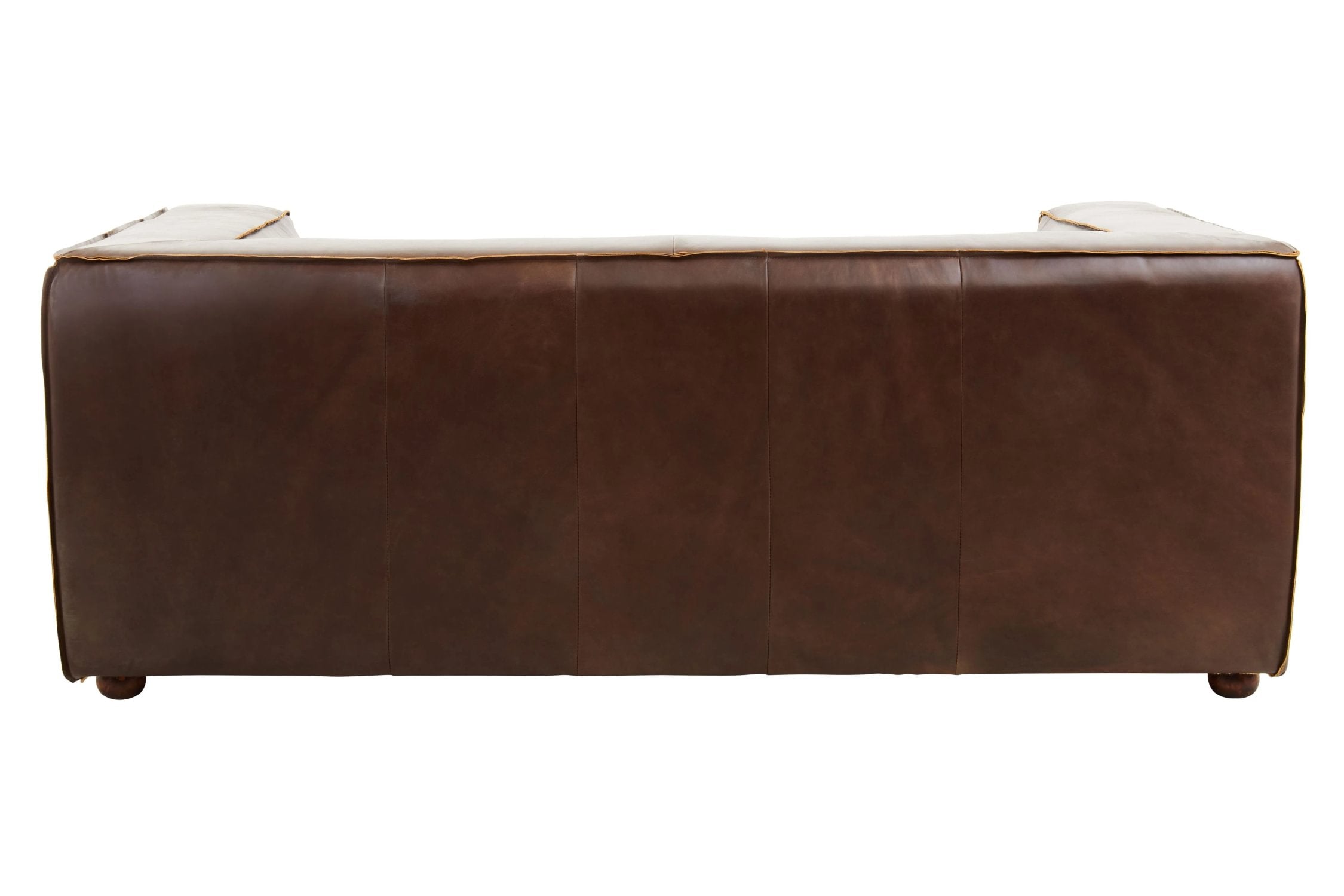 Burlington Antique Brown 2 Seater Leather Sofa