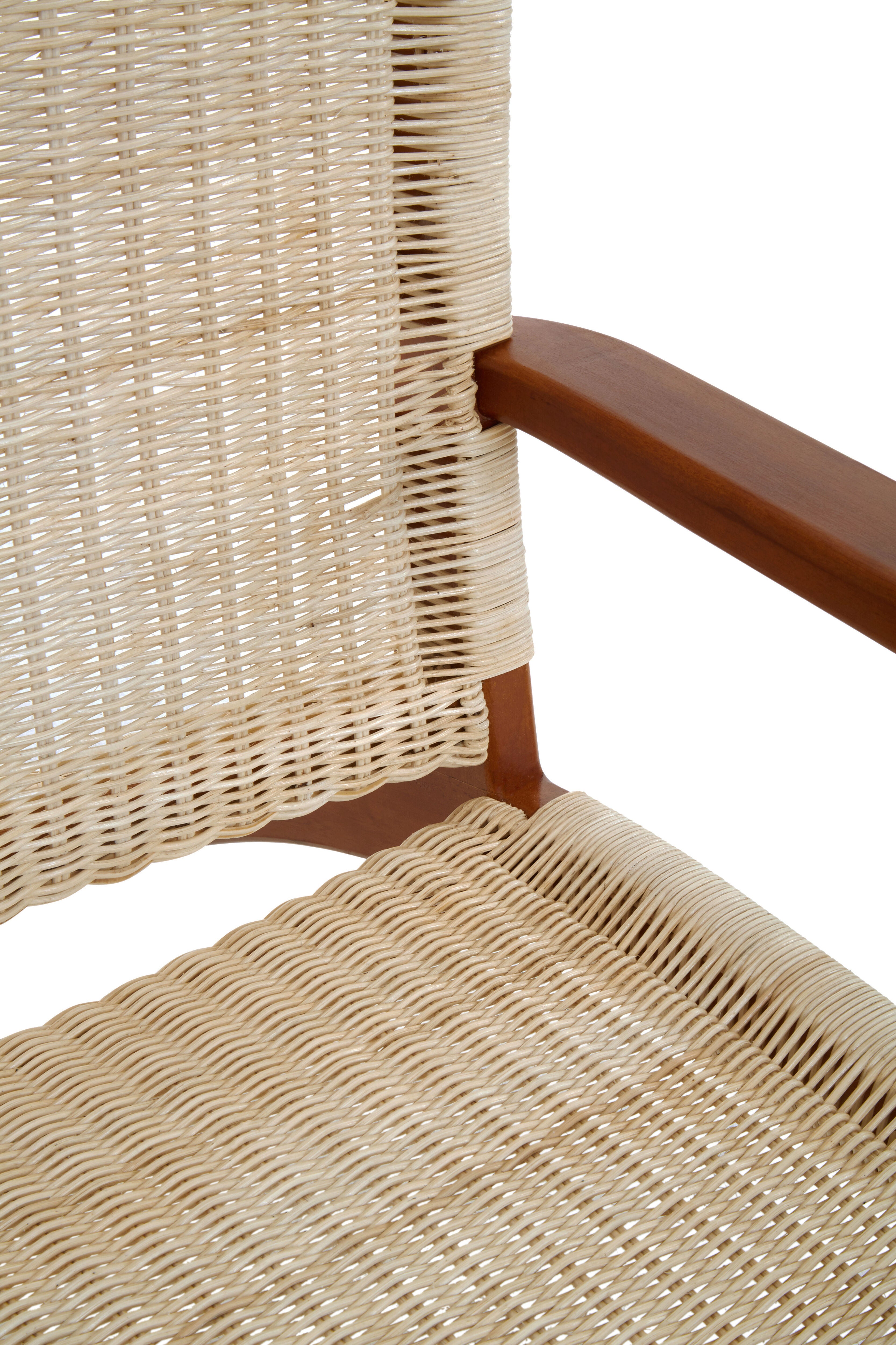Bali Woven Chair In Natural Rattan