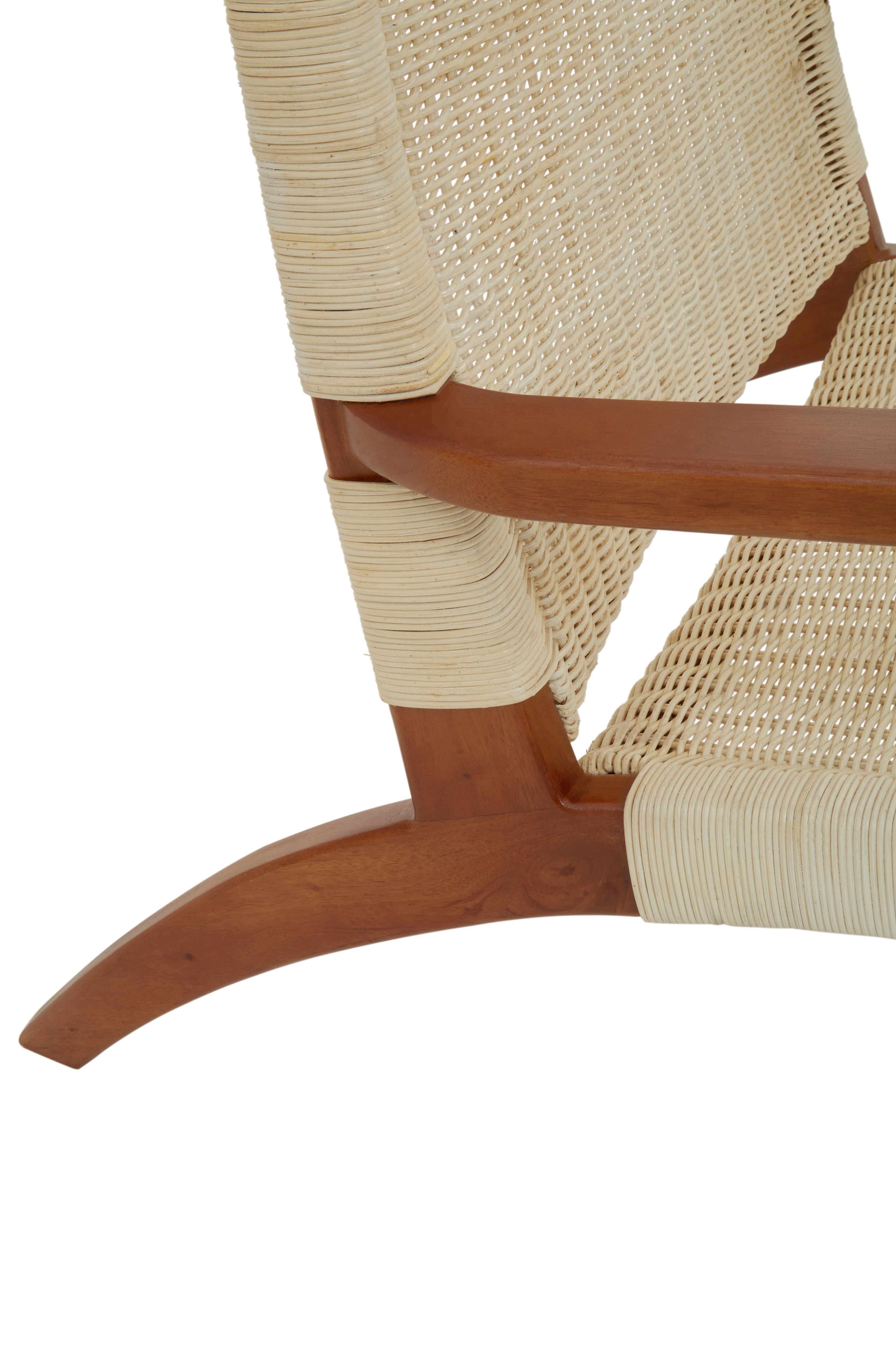 Bali Woven Chair In Natural Rattan