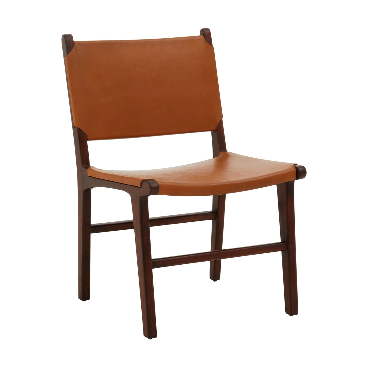 Kalahari Antique Brown Leather Chair