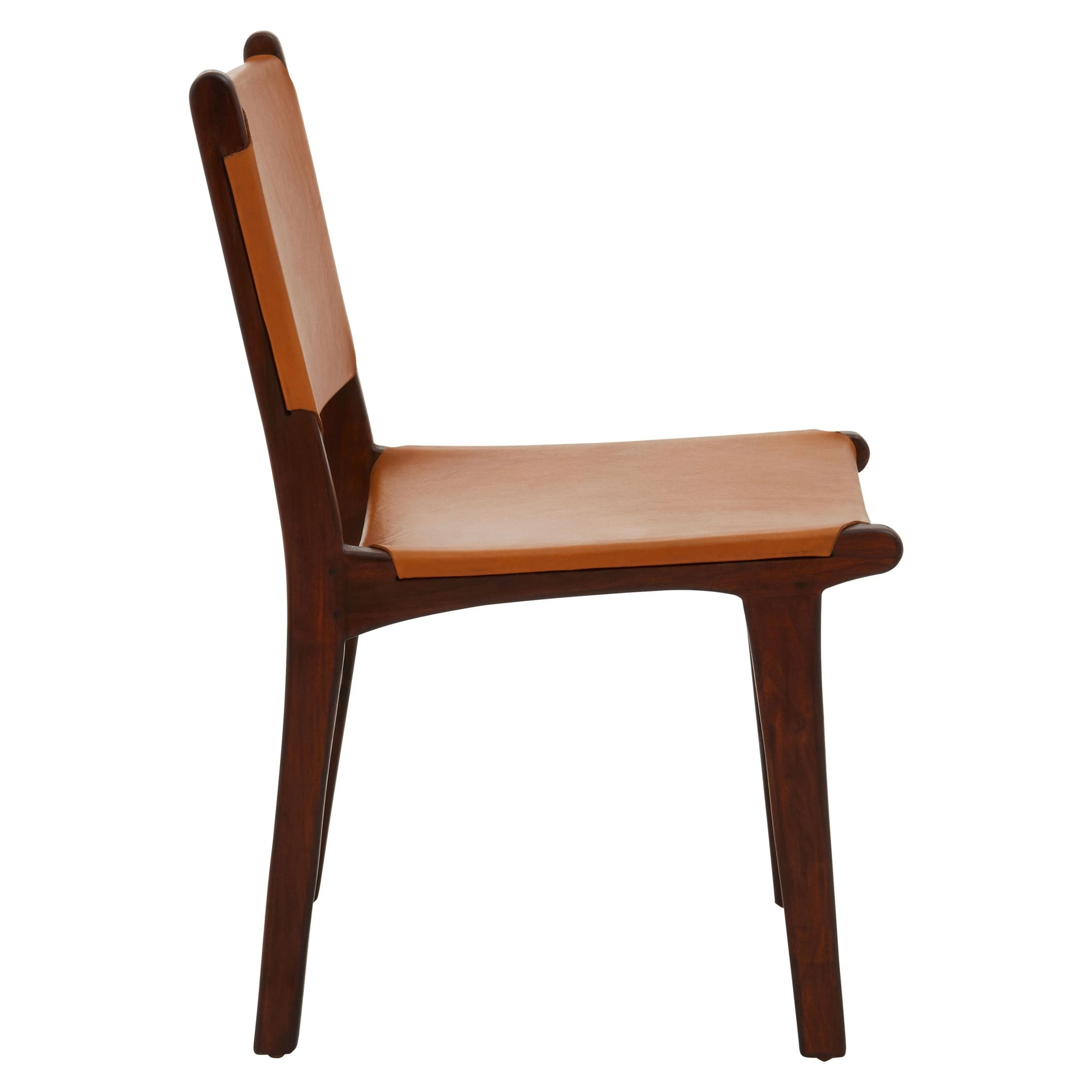 Kalahari Antique Brown Leather Chair
