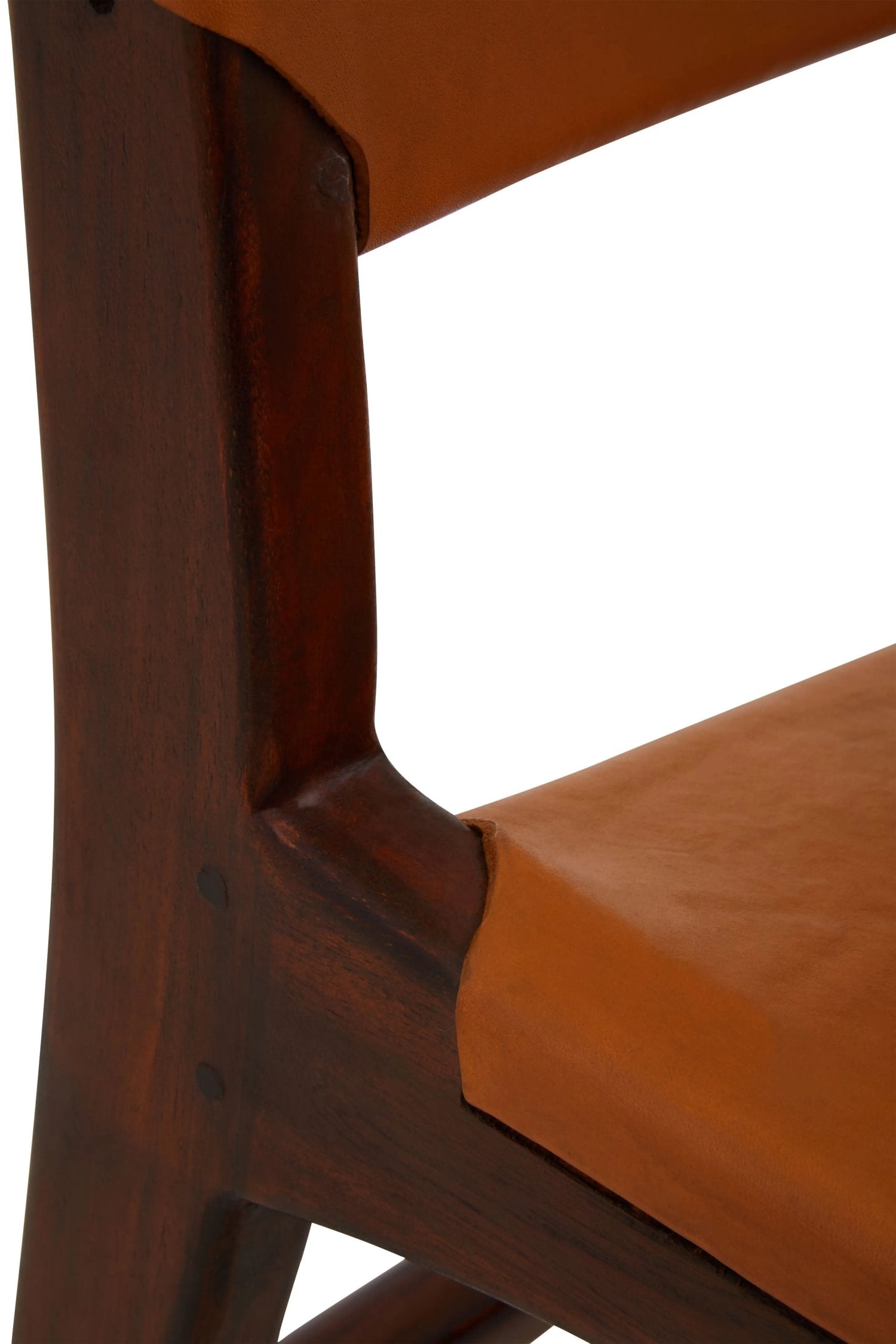 Kalahari Antique Brown Leather Chair