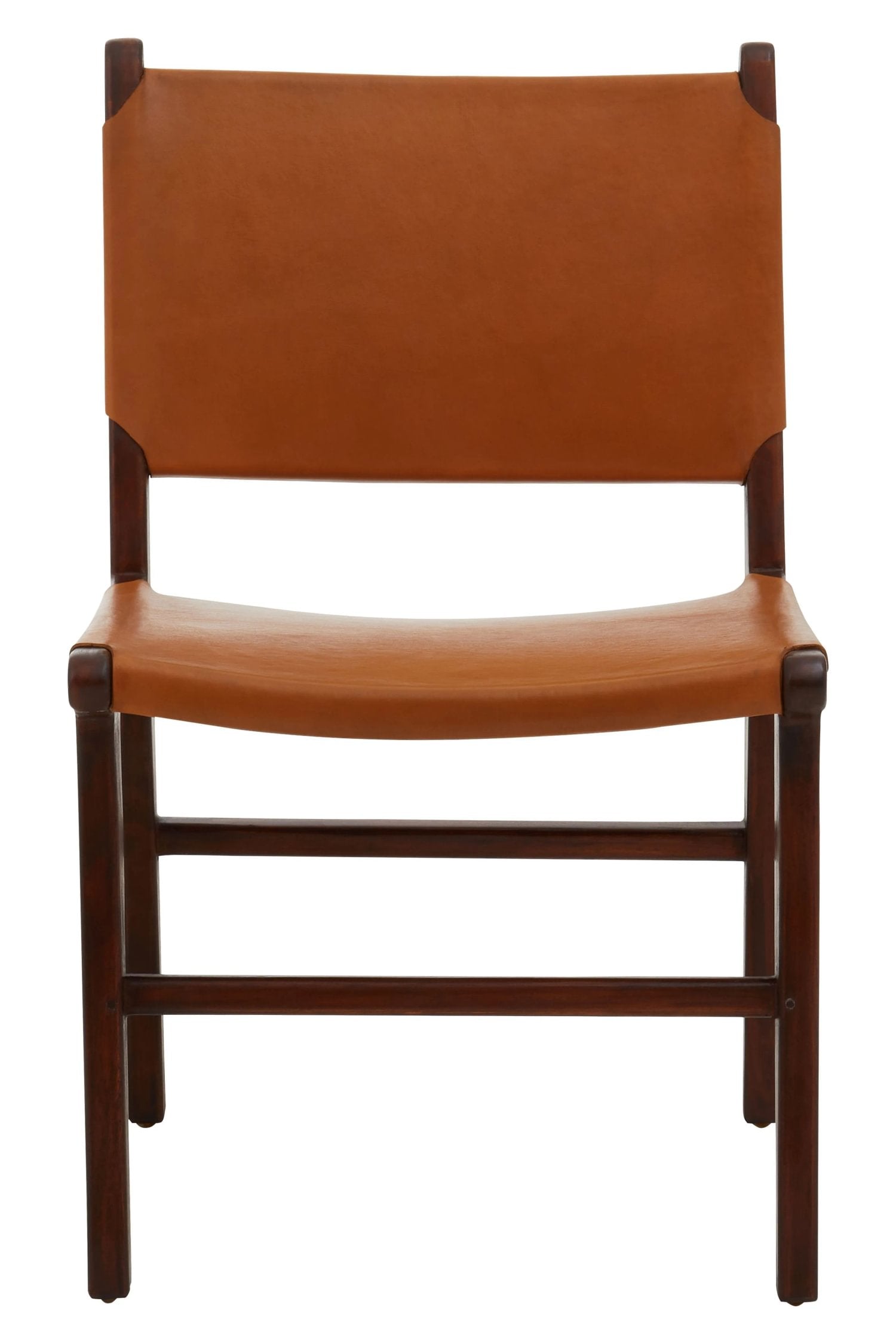 Kalahari Antique Brown Leather Chair