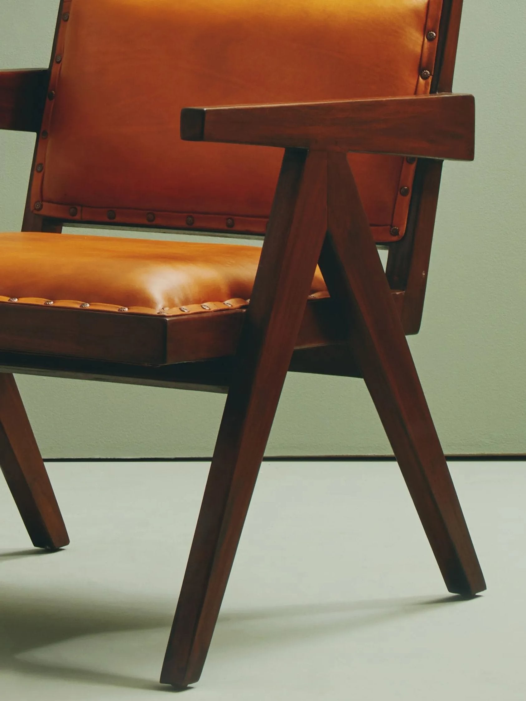 Kalahari Tan Leather Dining Chair