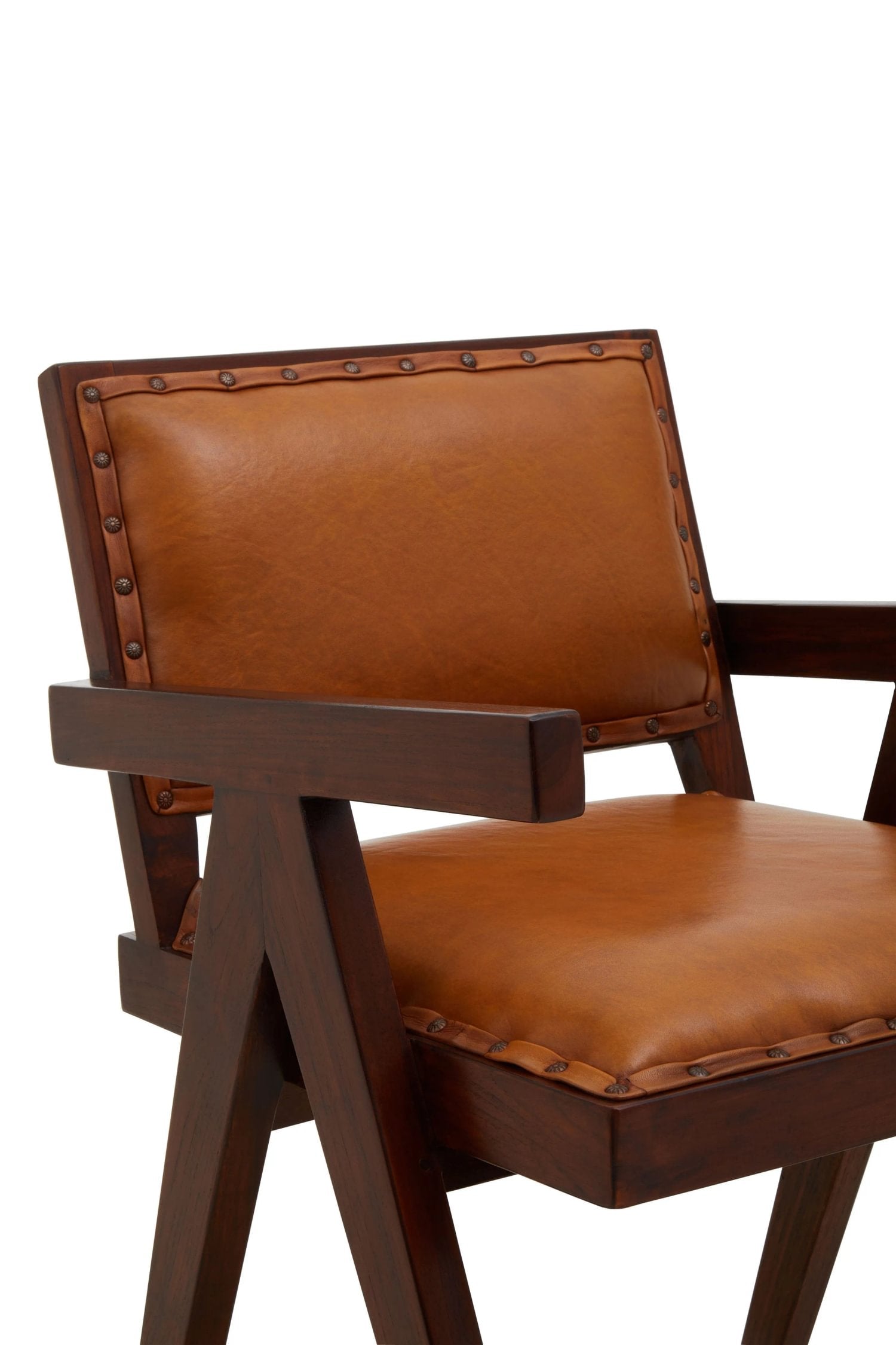 Kalahari Tan Leather Dining Chair
