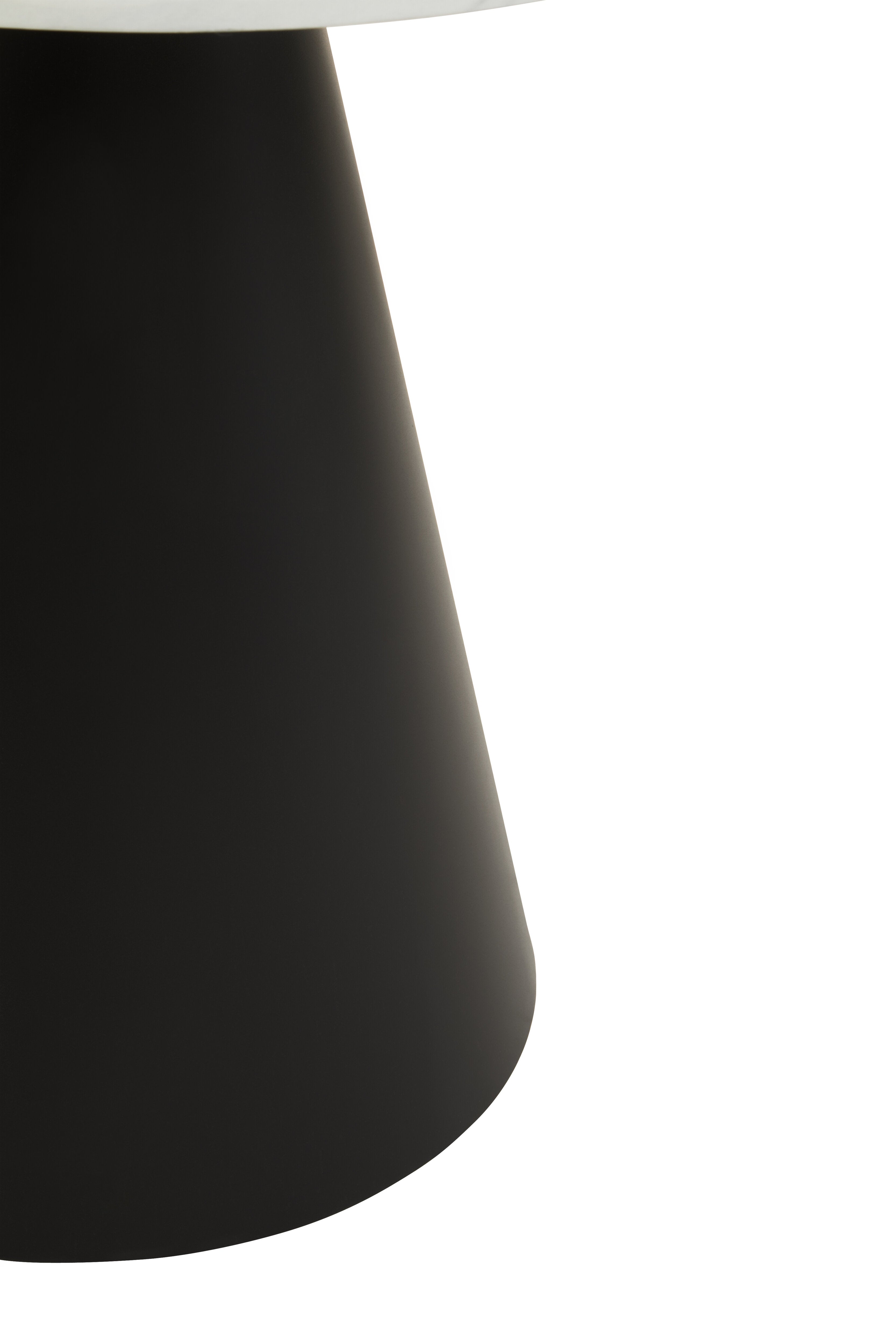 Tellico Black & White Marble Round Dining Table