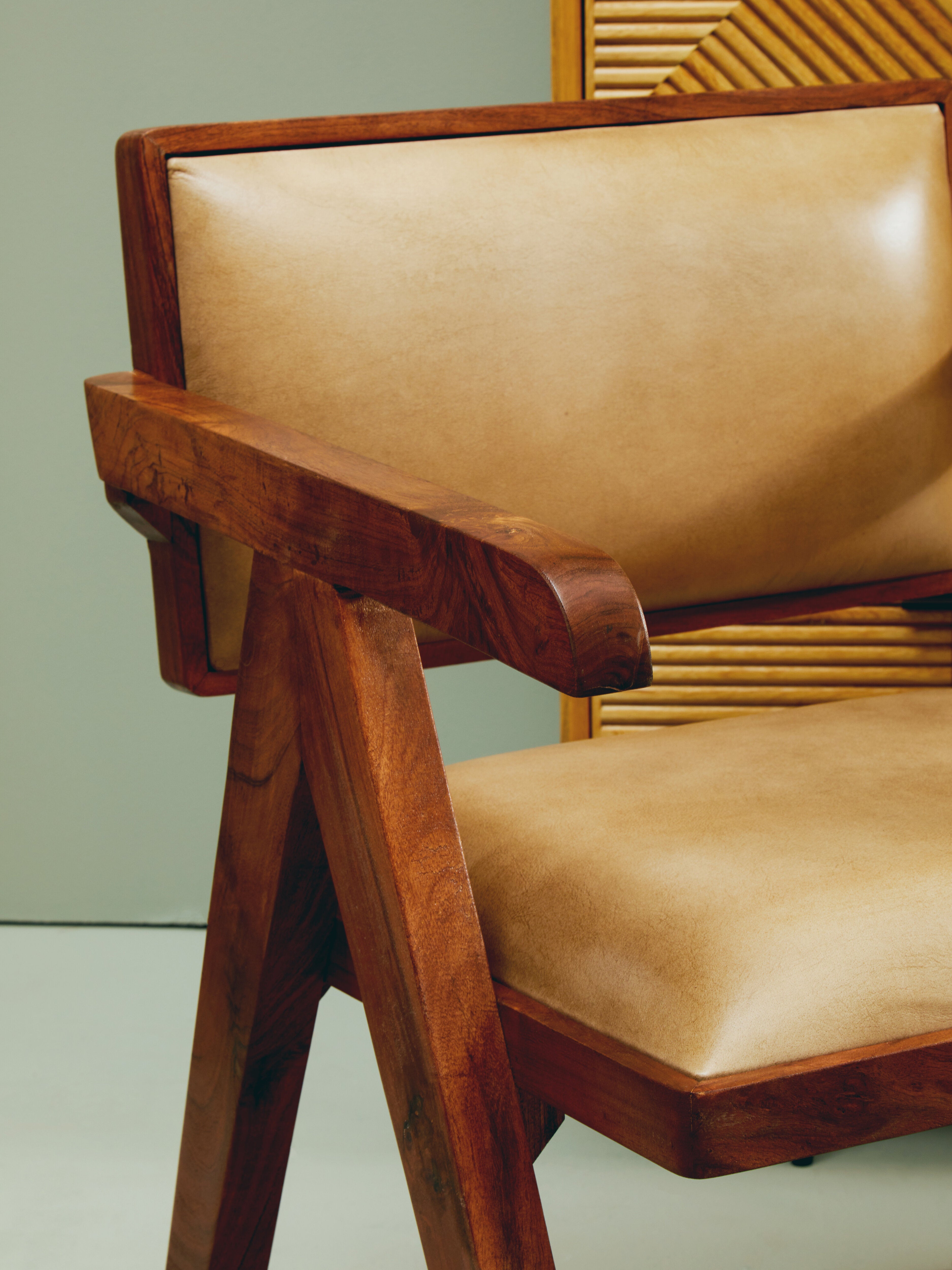 Buffalo Natural Leather Armchair