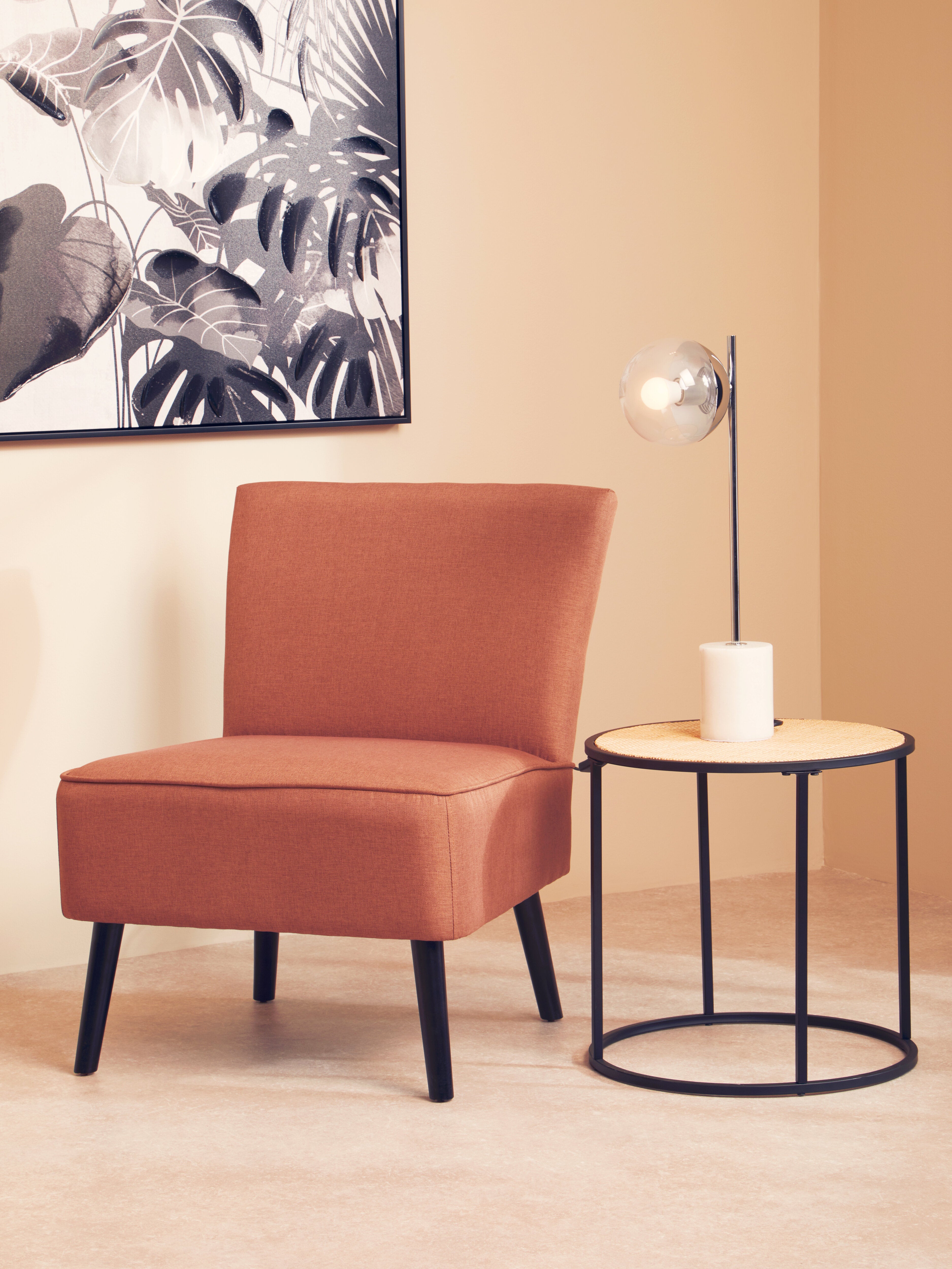 Kidston Chrome Finish Table Lamp