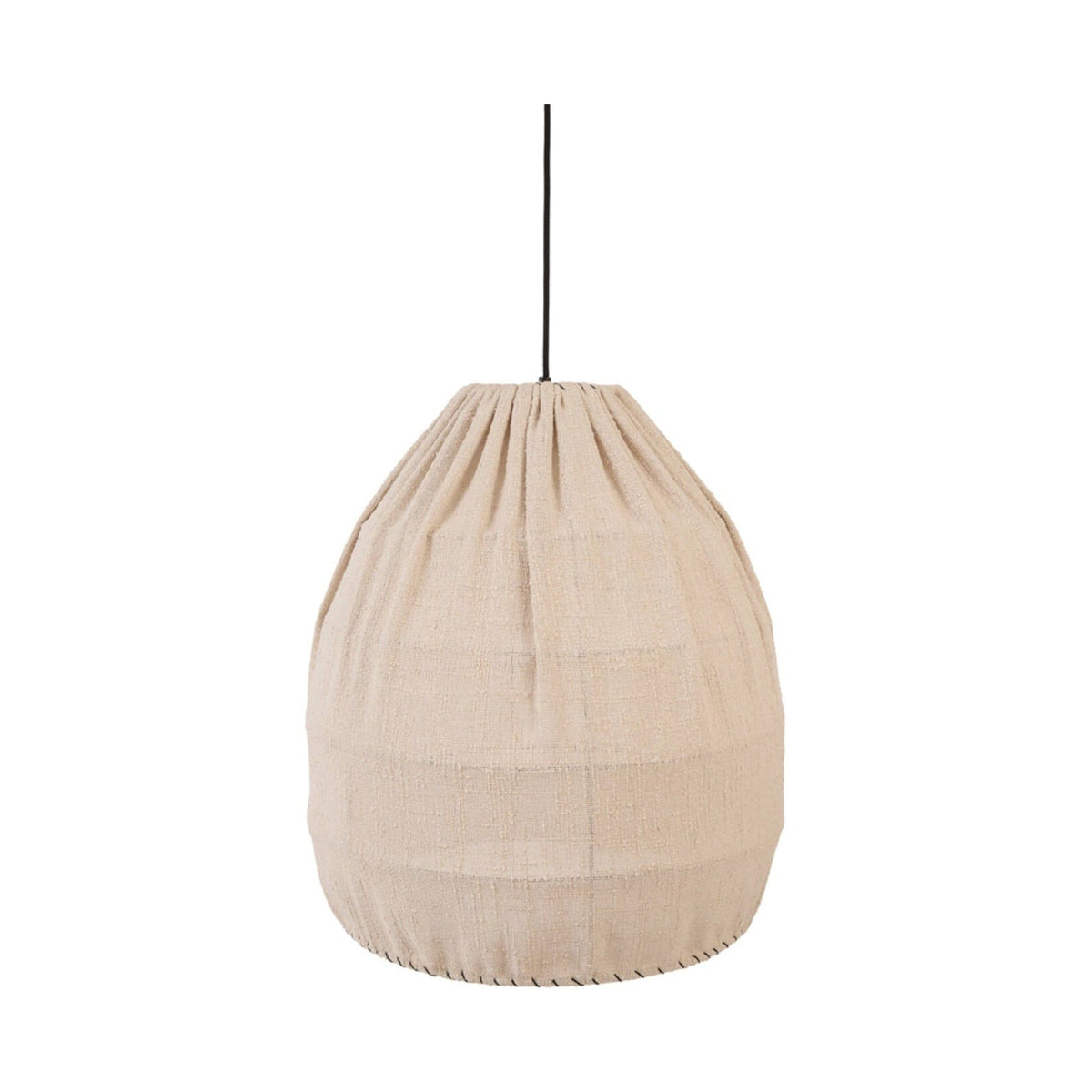 Thieux Beige & Black Pendant Light 50cm