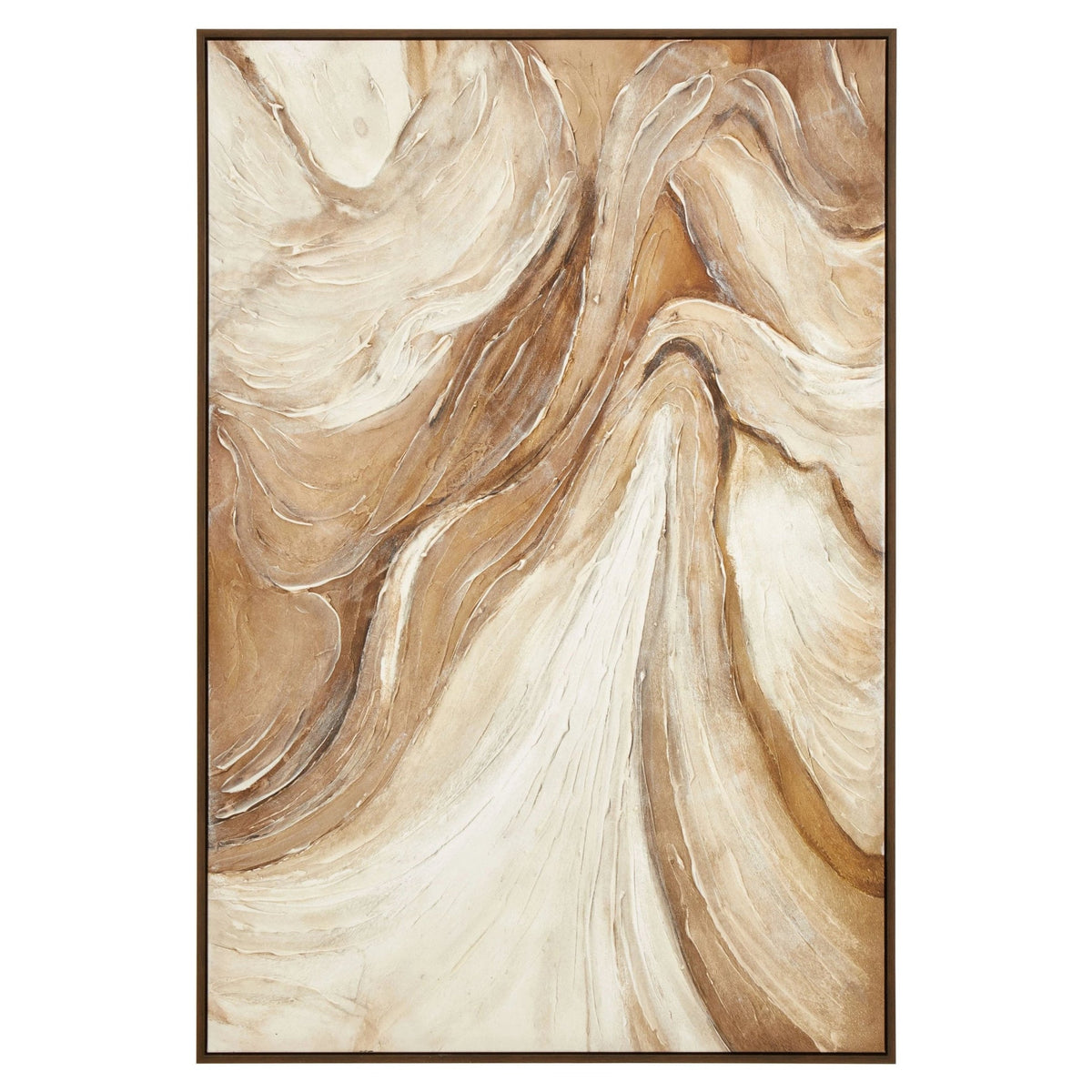 Galleria Neutral Abstract Textured Wall Art