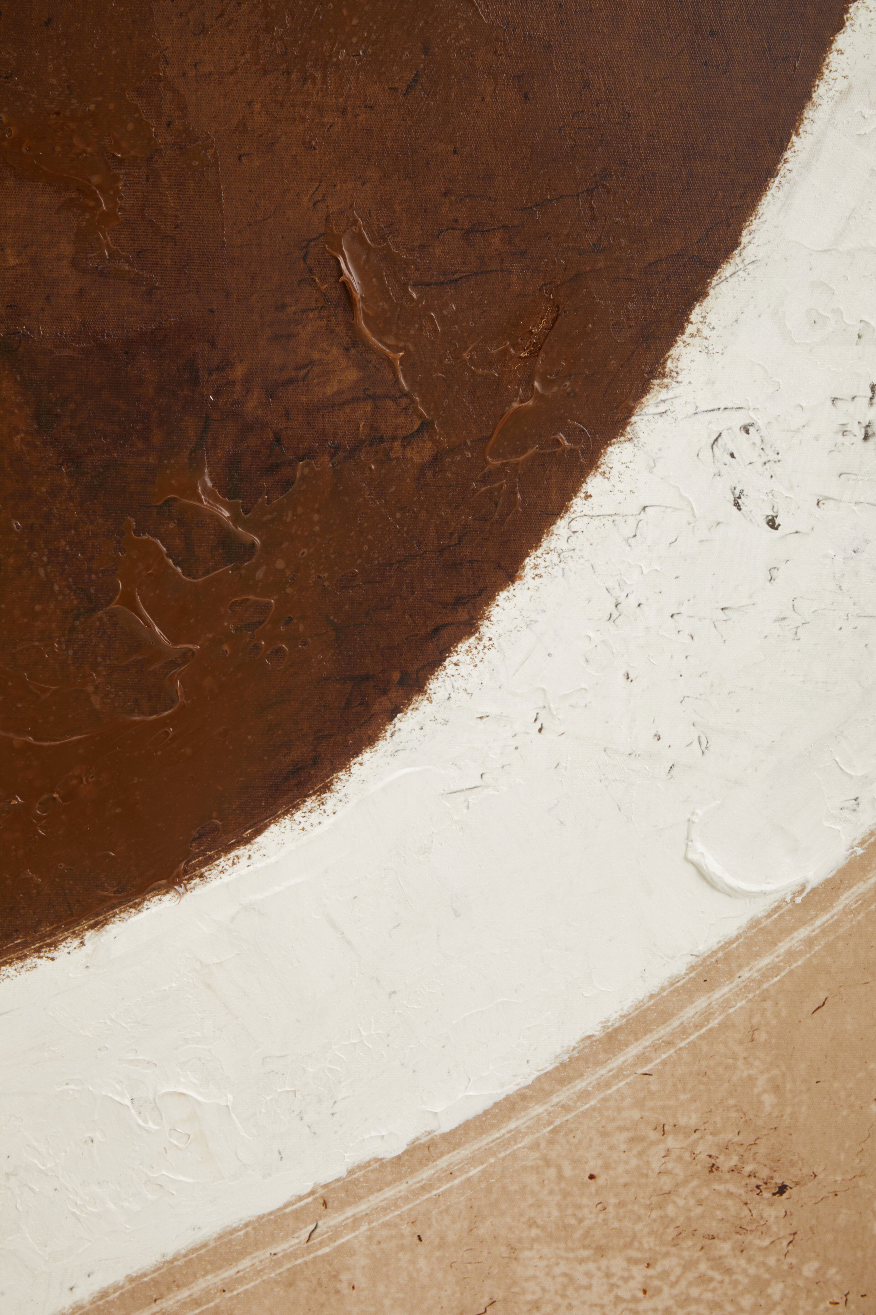 Noah Brown & Natural Textured Wall Art Canvas