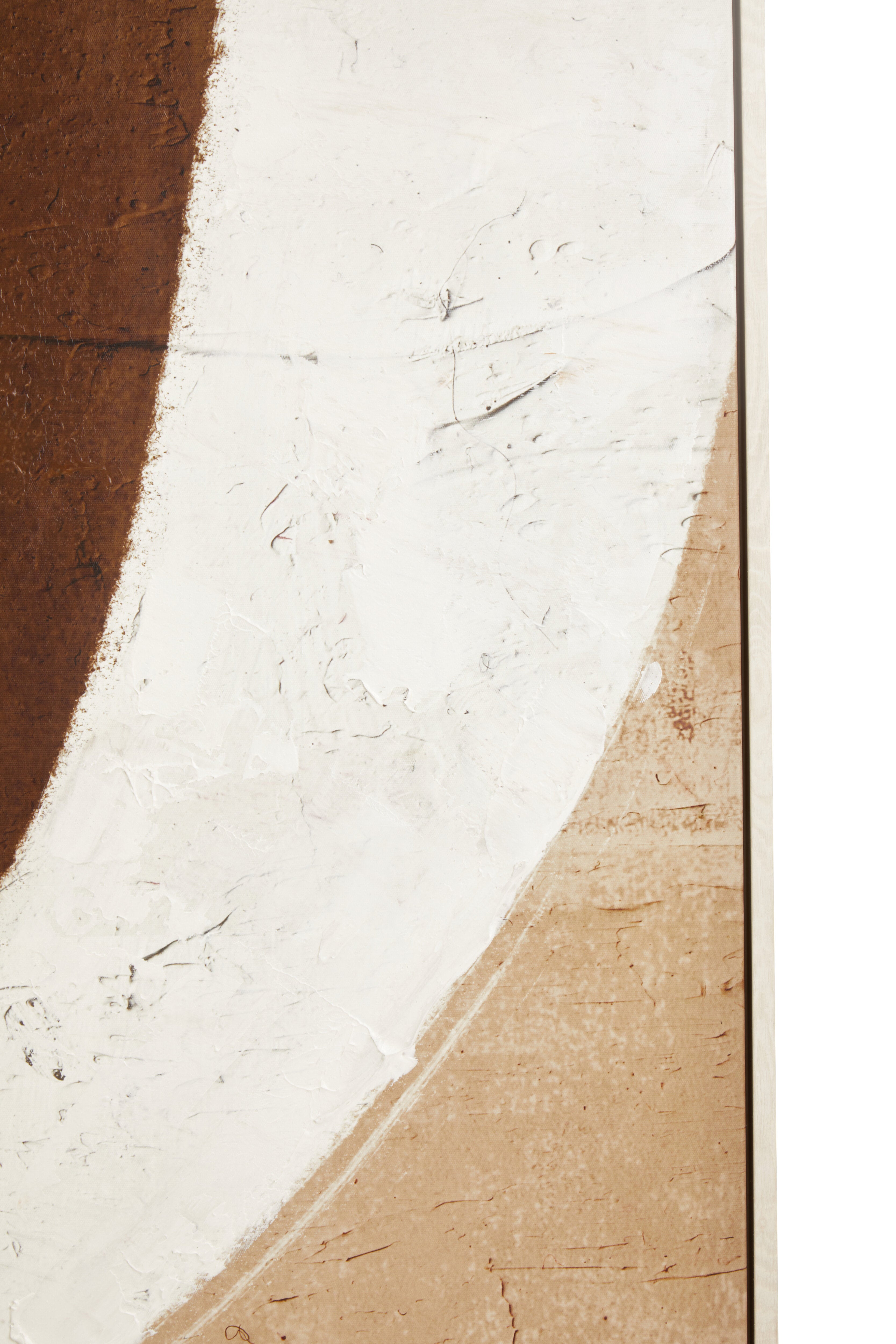 Noah Brown & Natural Textured Wall Art Canvas