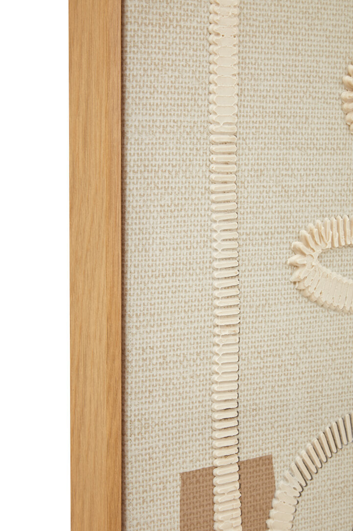 Noah Set of 2 Neutral Abstract Canvas Wall Art