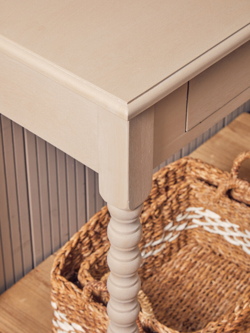 Donata 2 Drawer Desk with Natural Wash