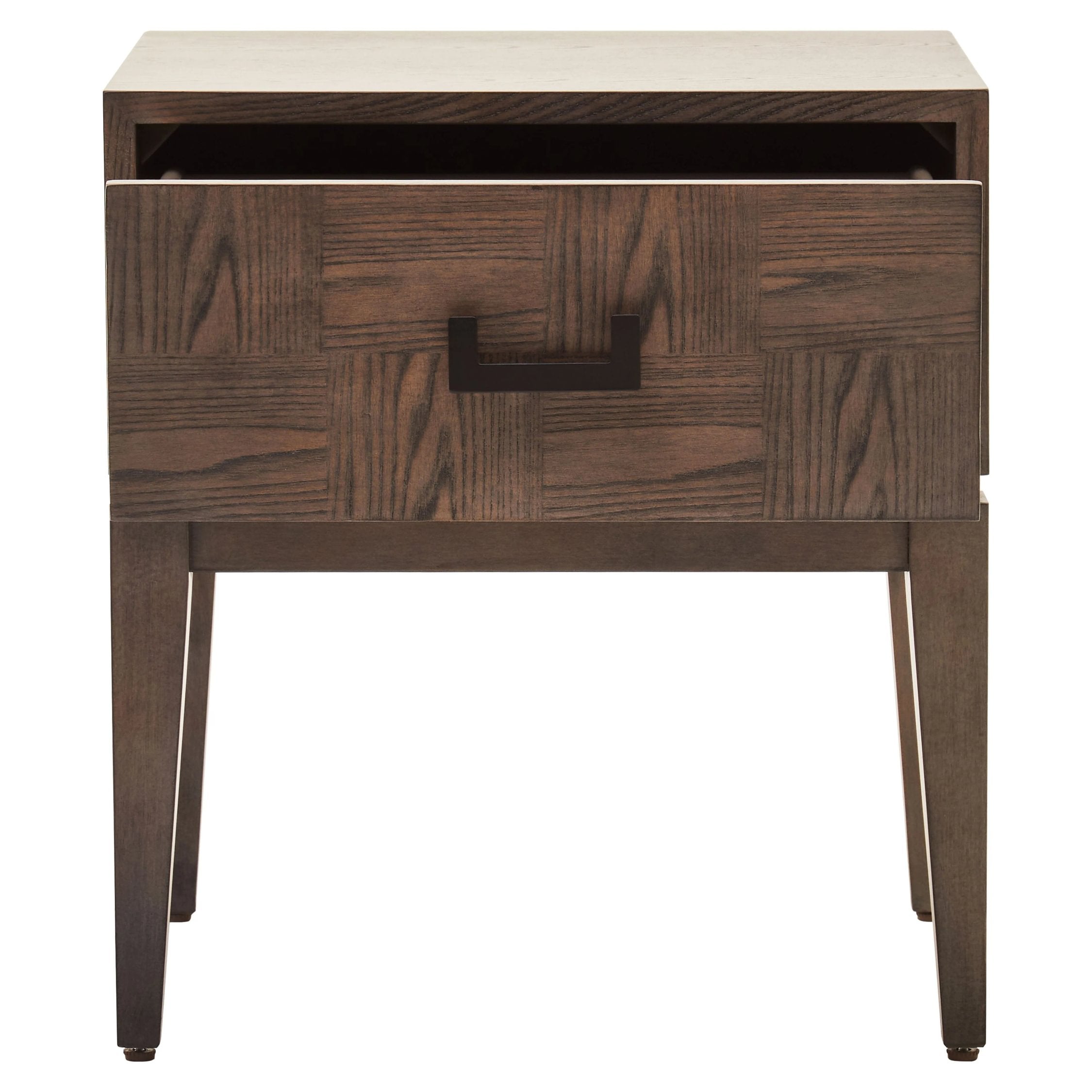 Burford Antique Grey 1 Drawer Side Table