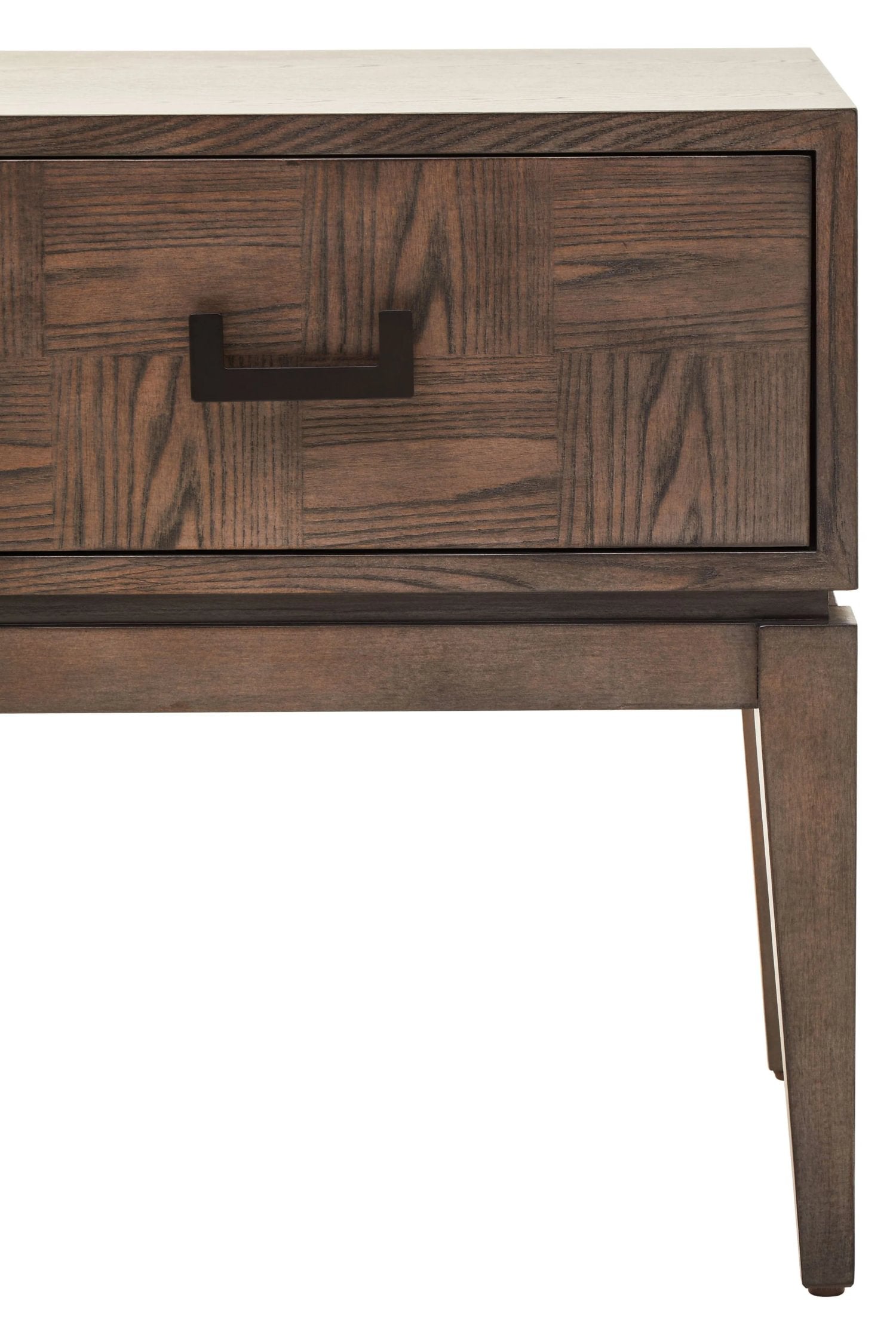 Burford Antique Grey 1 Drawer Side Table