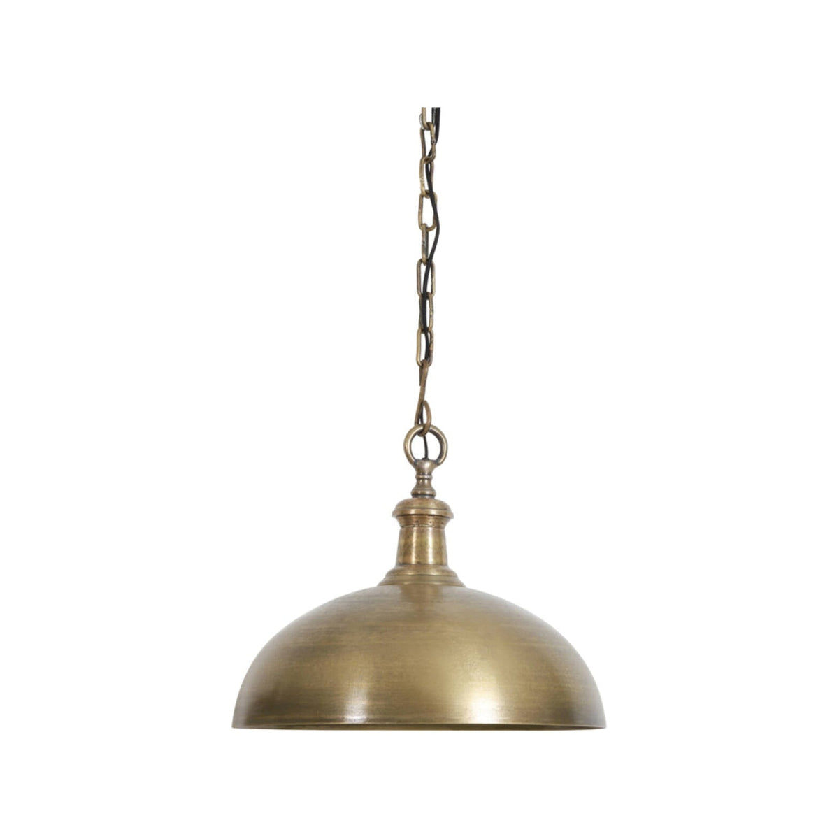 Demi Raw Antique Bronze Metal Pendant Light 50cm
