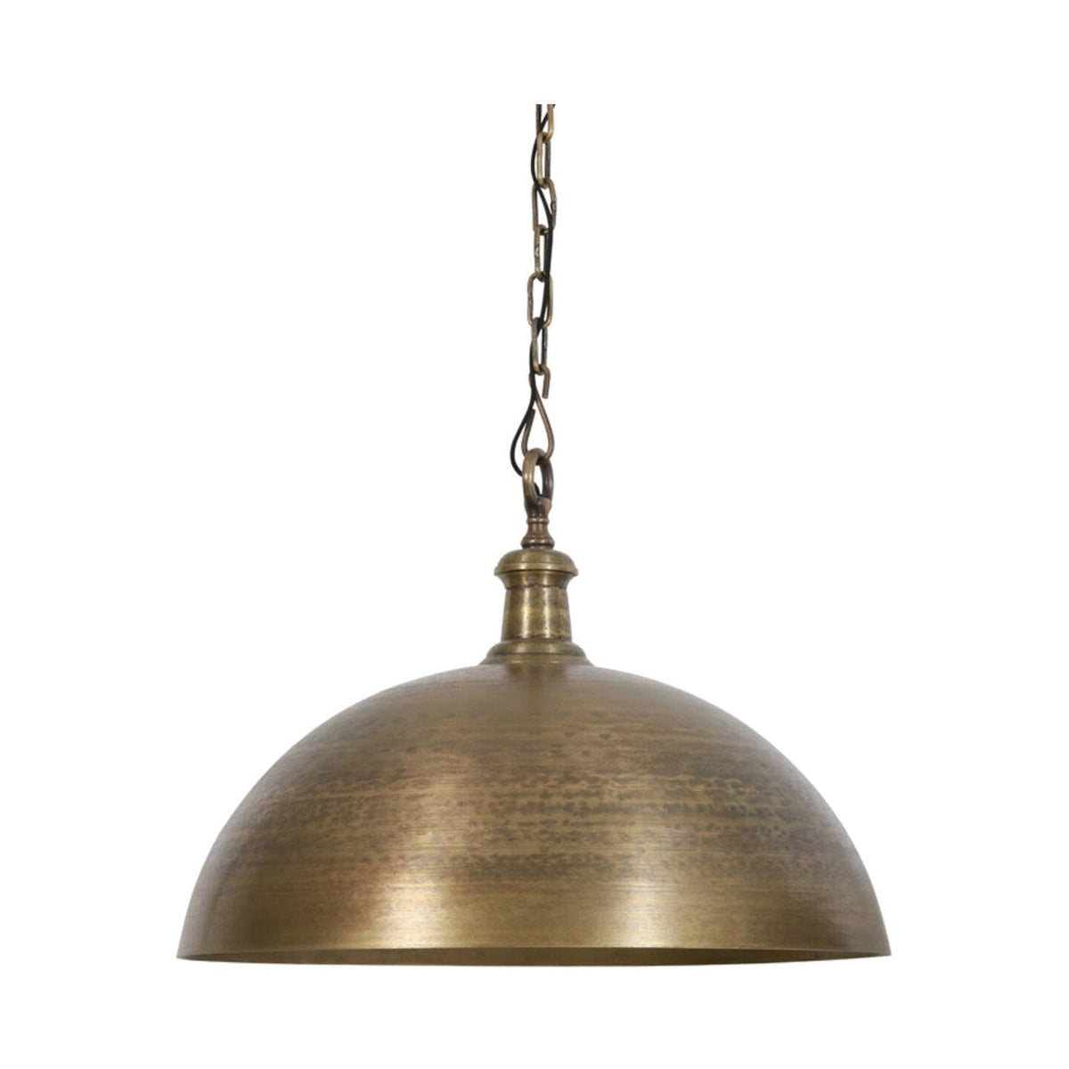 Demi Raw Antique Bronze Metal Pendant Light 70cm