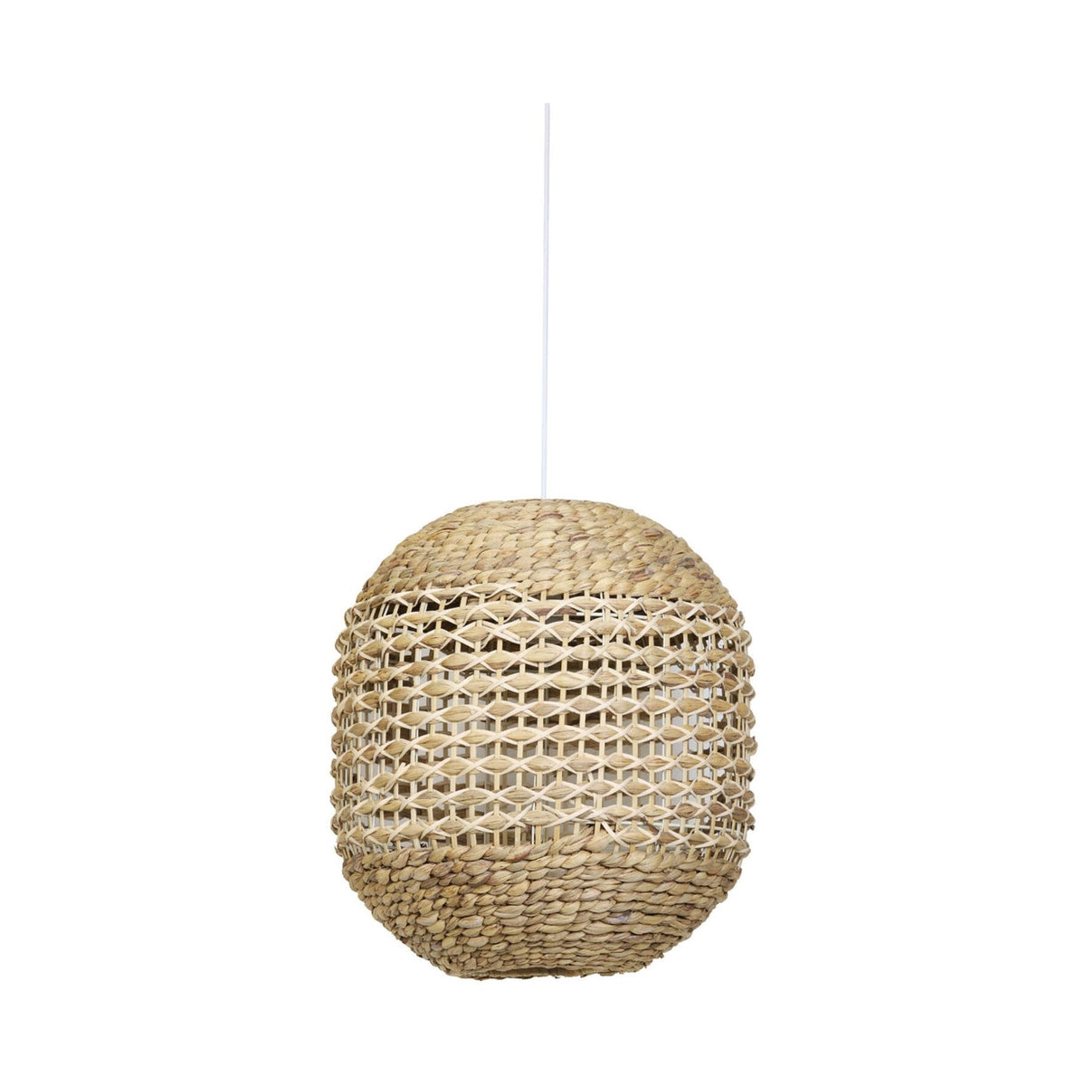 Tripoli Natural Rattan Pendant Light 42cm