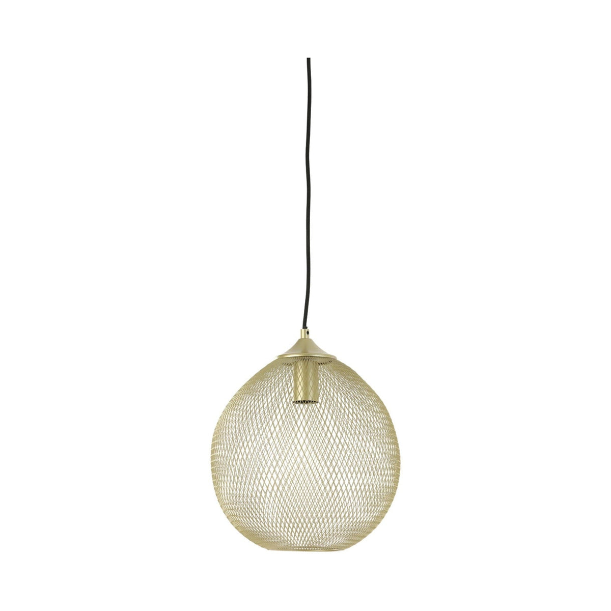 Moroc Gold Metal Pendant Light 30cm
