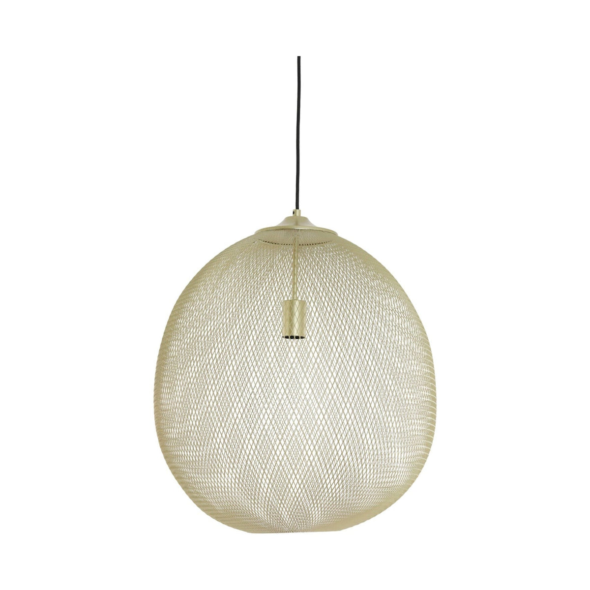 Moroc Gold Metal Pendant Light 50cm